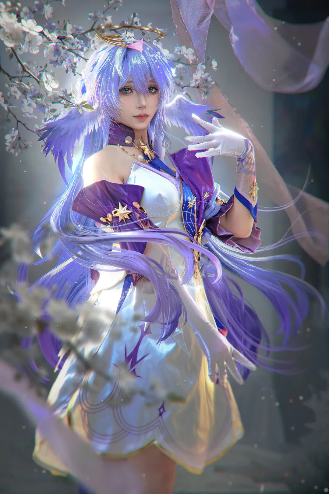 【知更鸟cos】崩坏星穹铁道，捕捉光影里的温柔瞬间 - 第 1 张