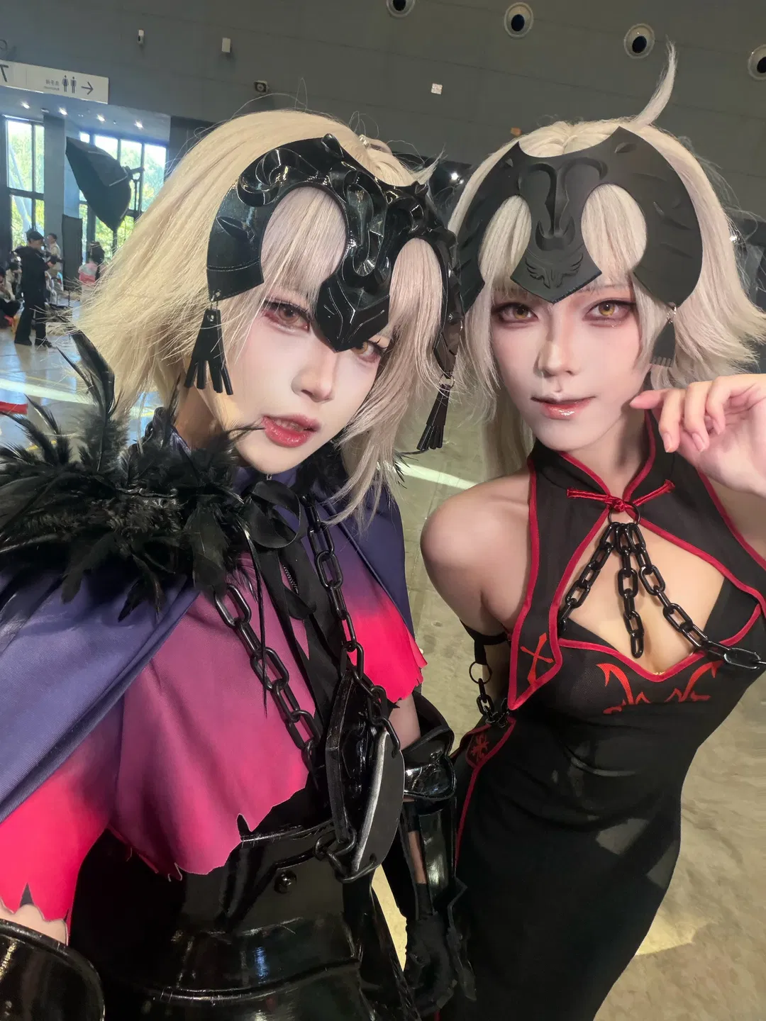 【黑貞德cos】fate fgo旗袍黑貞漫展返圖 - 第 1 張