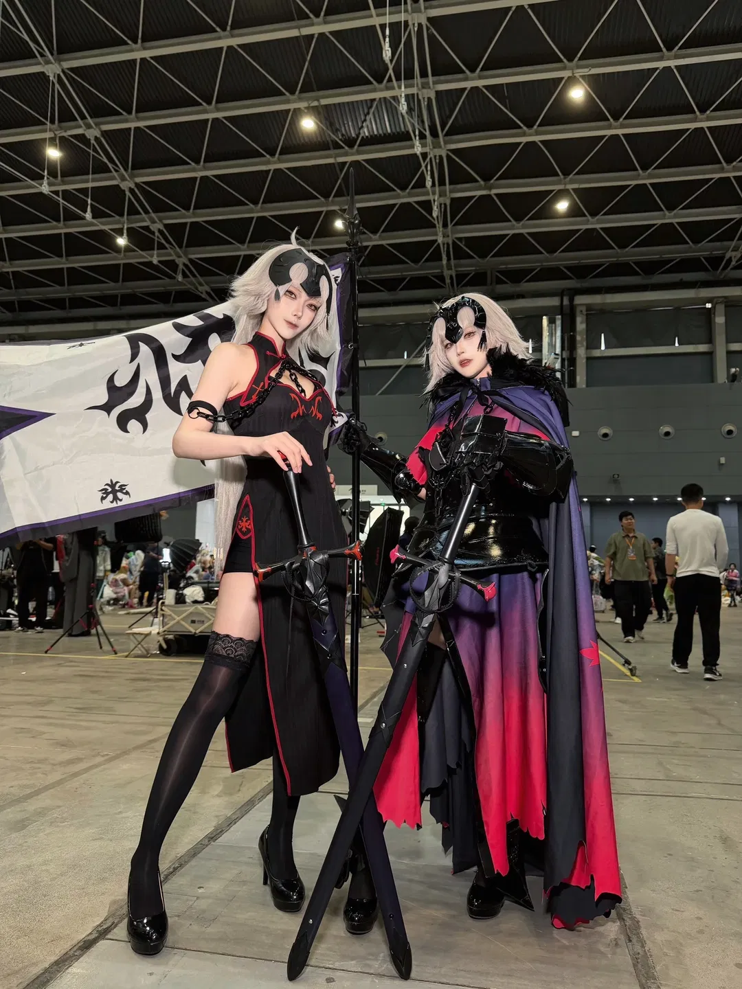 【黑貞德cos】fate fgo旗袍黑貞漫展返圖 - 第 2 張