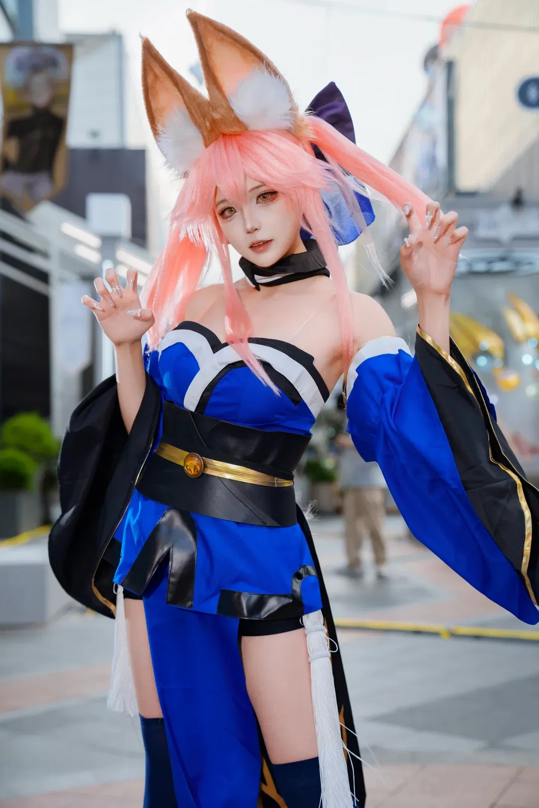 【玉藻前cos】命運冠位指定：迦勒底的耀眼藍拐 - 第 1 張
