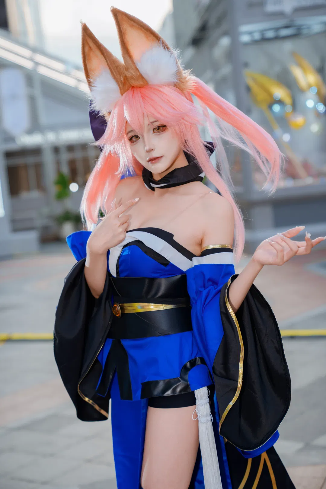 【玉藻前cos】命運冠位指定：迦勒底的耀眼藍拐 - 第 4 張