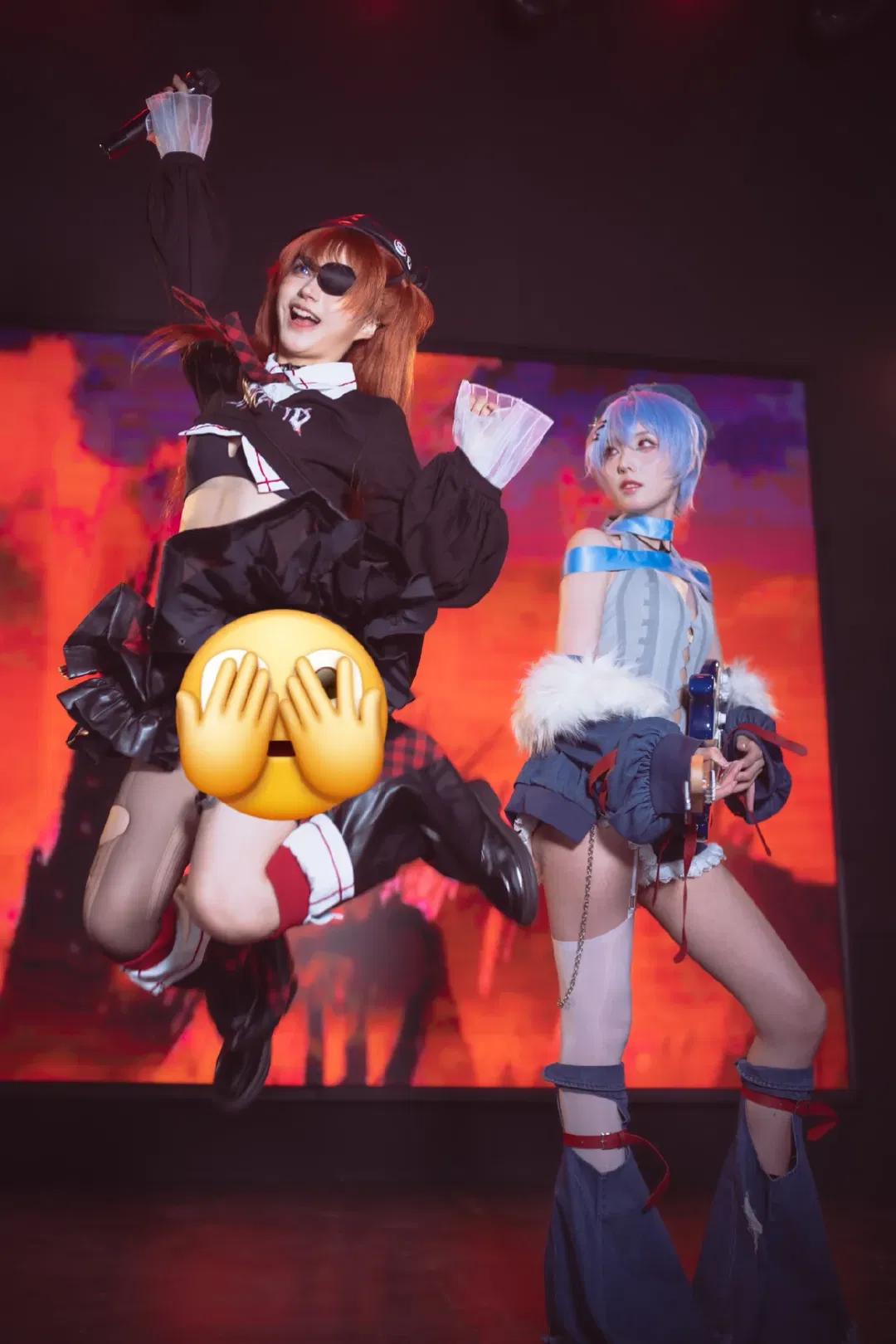 【明日香cos】EVA朋克少女乐队的昭和摇滚之夜 - 第 3 张