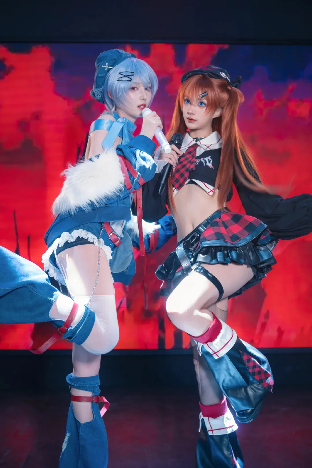 【明日香cos】EVA朋克少女乐队的昭和摇滚之夜 - 第 7 张