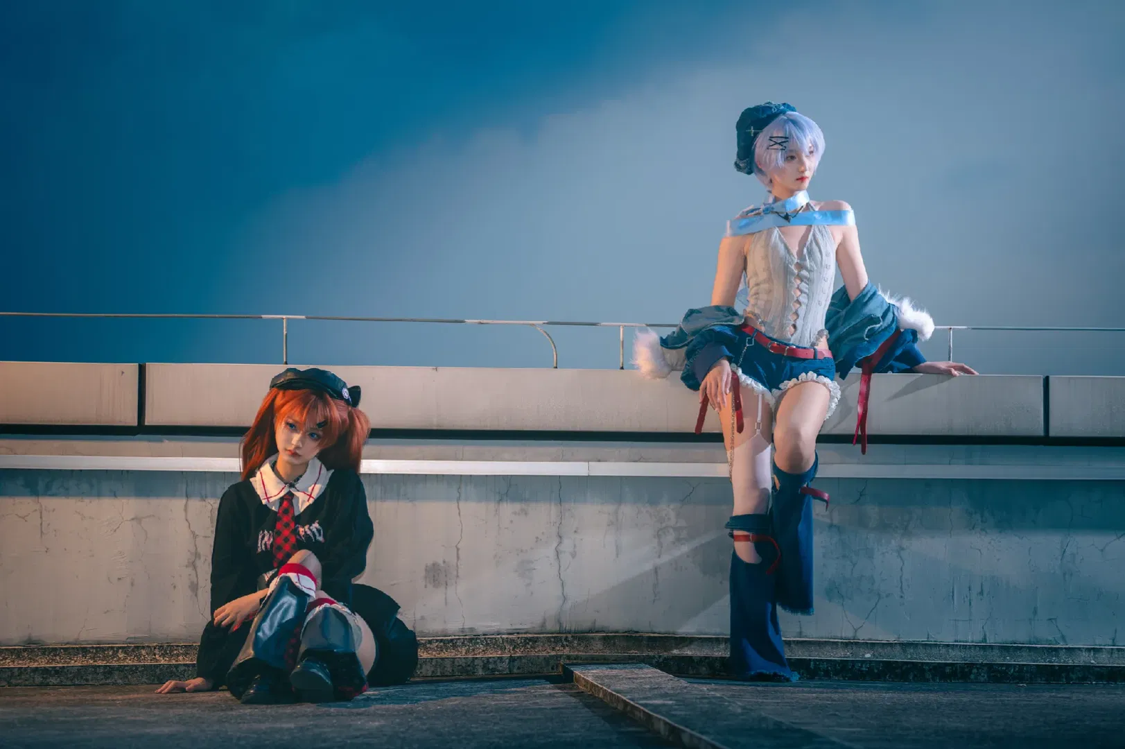 【明日香&绫波丽cos】EVA舞台后的二人 - 第 3 张