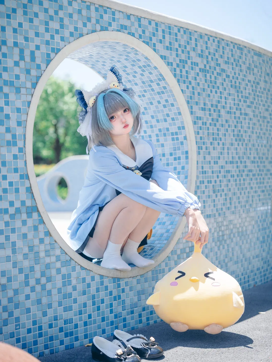 【柴郡cos】碧藍航線柴郡貓遊樂園打卡 - 第 3 張