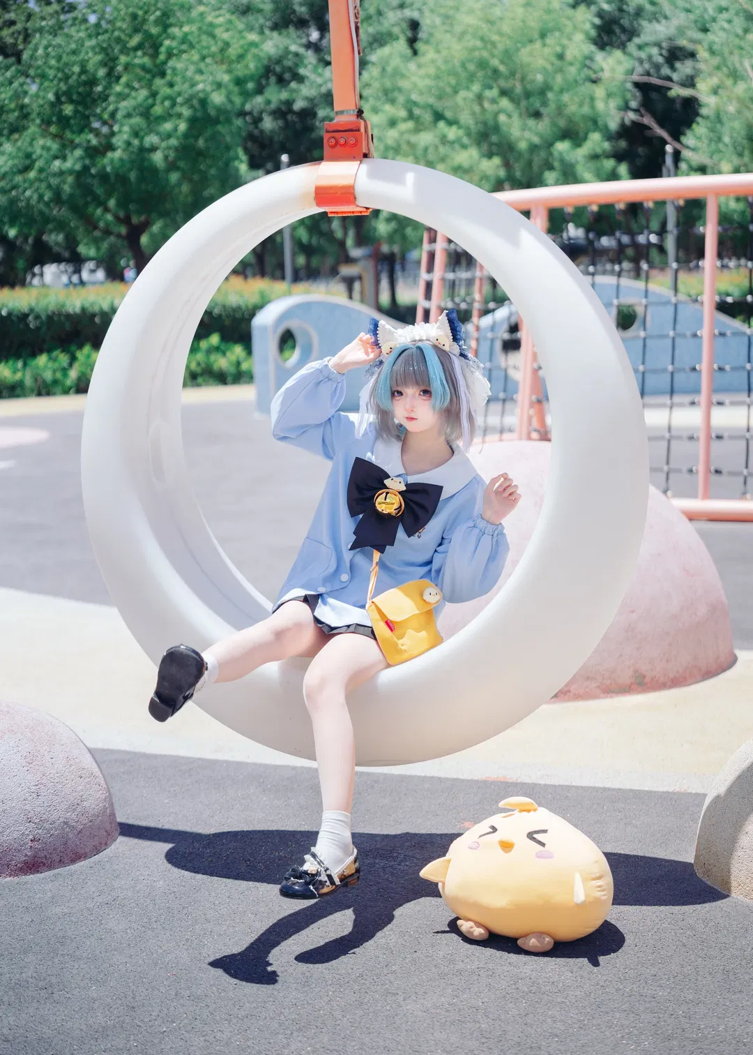 【柴郡cos】碧藍航線柴郡貓遊樂園打卡 - 第 5 張