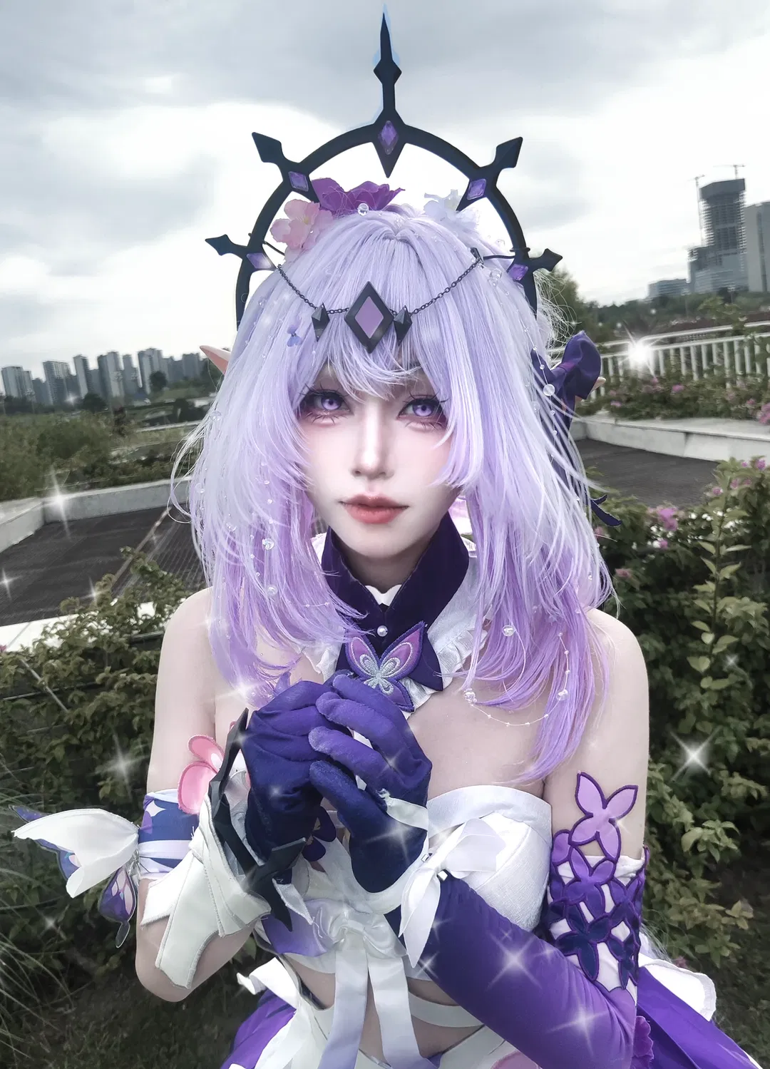 【遐蝶cos】崩坏星穹铁道蝴蝶元素与紫色系的碰撞 - 第 2 张