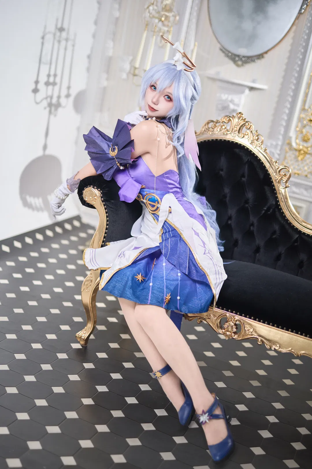 【知更鳥cos】在復古宮廷中演繹星穹鐵道的優雅 - 第 2 張