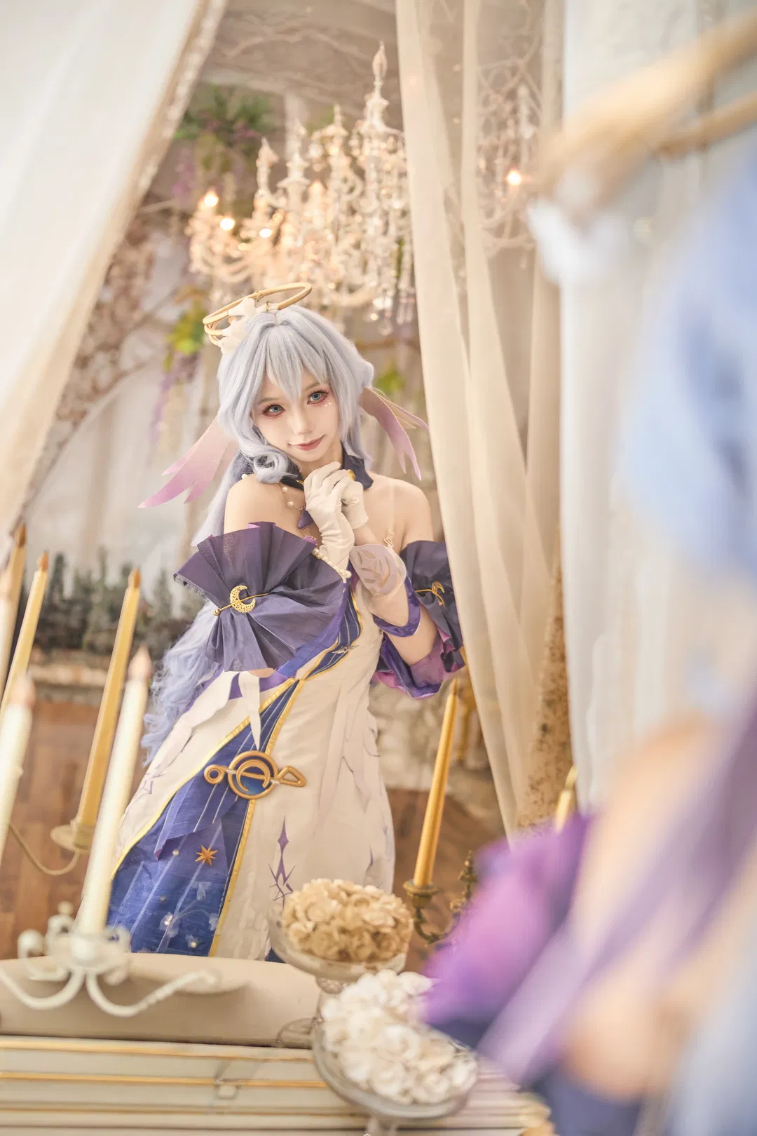 【知更鳥cos】在復古宮廷中演繹星穹鐵道的優雅 - 第 4 張