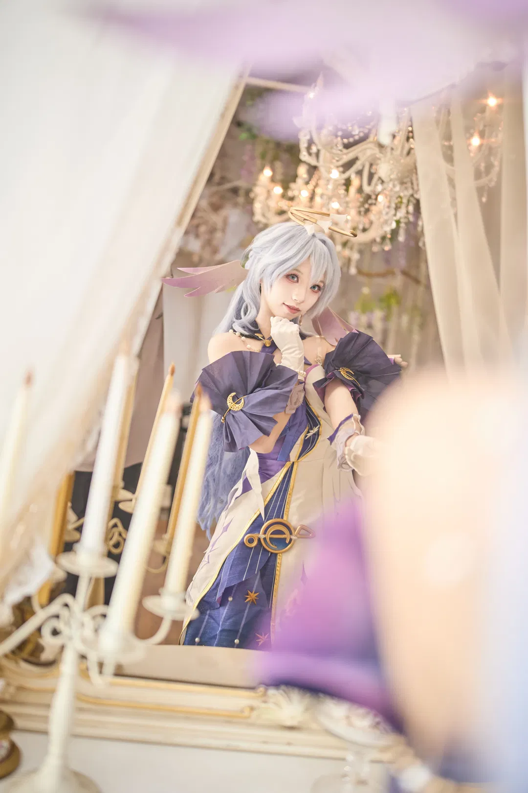 【知更鳥cos】在復古宮廷中演繹星穹鐵道的優雅 - 第 5 張