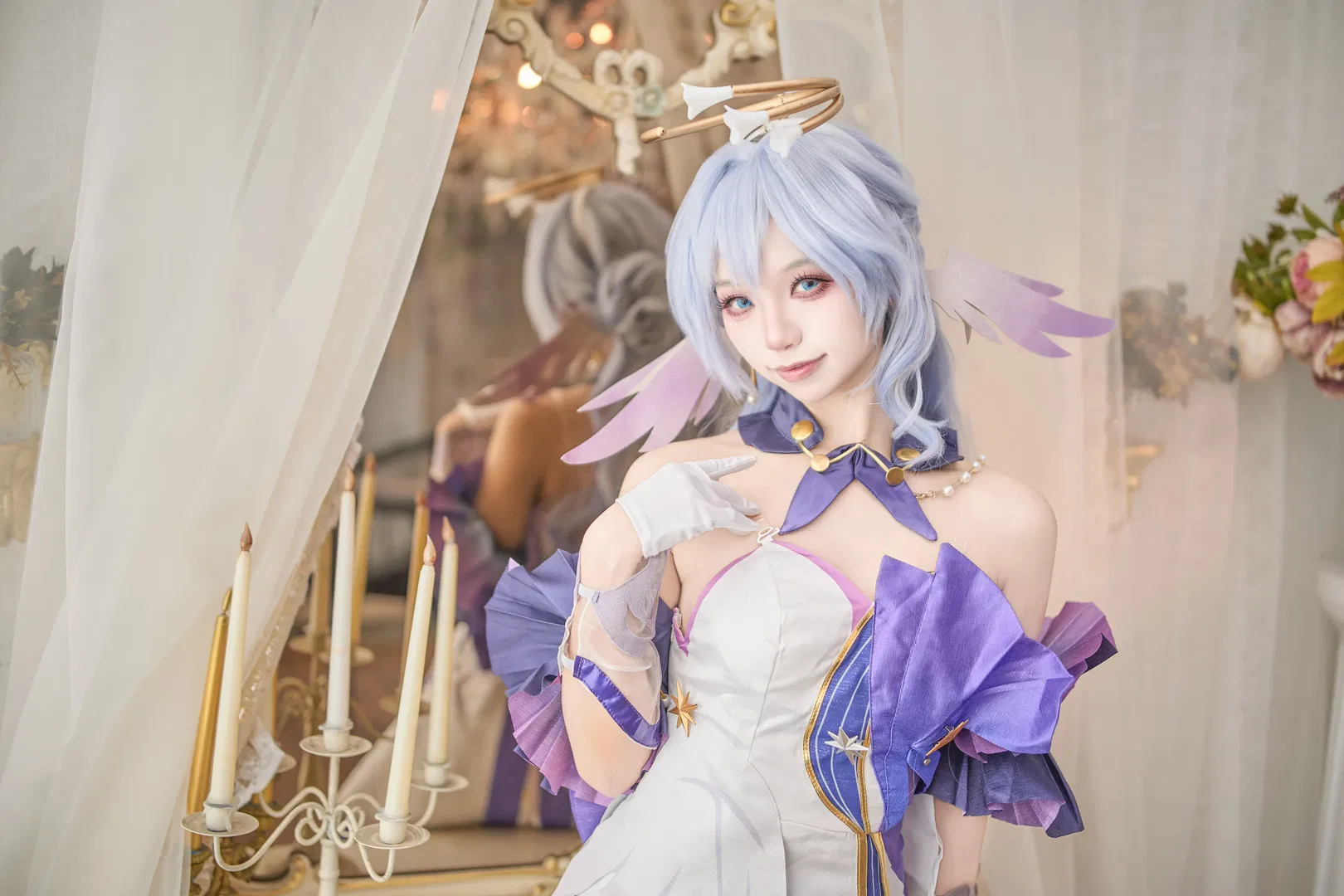 【知更鳥cos】在復古宮廷中演繹星穹鐵道的優雅 - 第 6 張