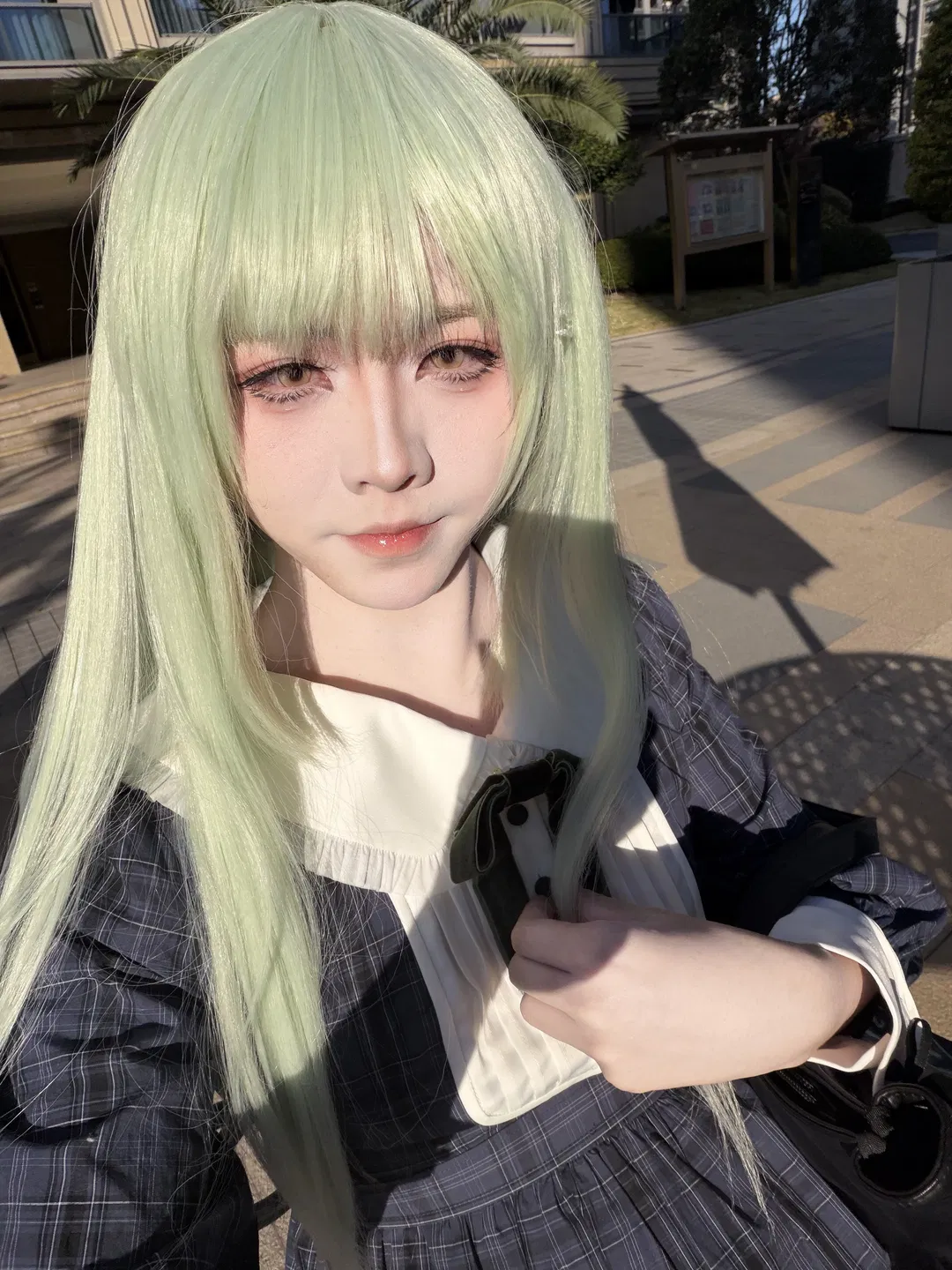 【若叶睦cos】MyGO!!!!!阳光下的制服少女 - 第 1 张