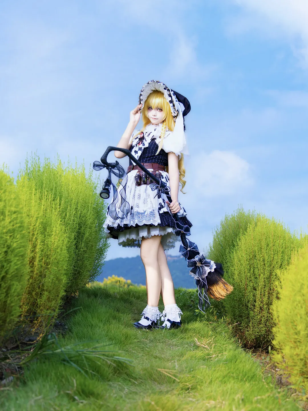 【雾雨魔理沙cos】魔法使之栖，地肤草间的奇幻之旅 - 第 1 张
