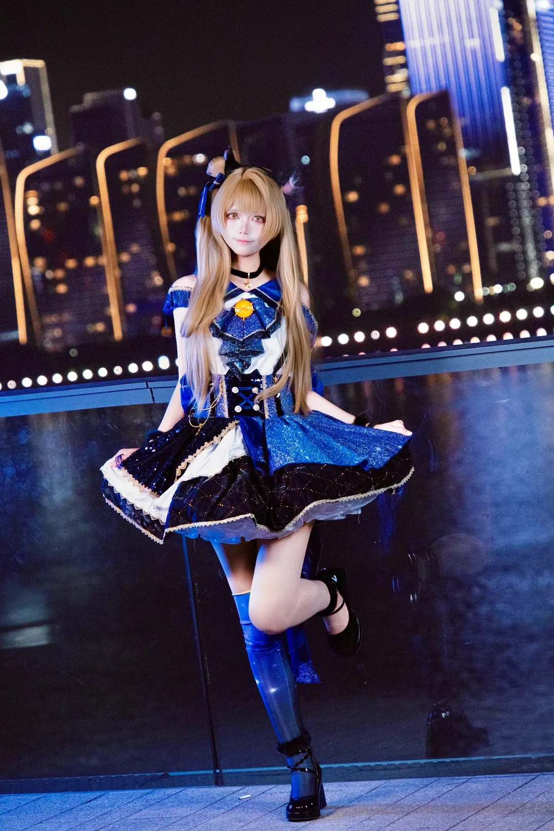 【南小鸟cos】星空元素与lovelive的夜色碰撞 - 第 2 张