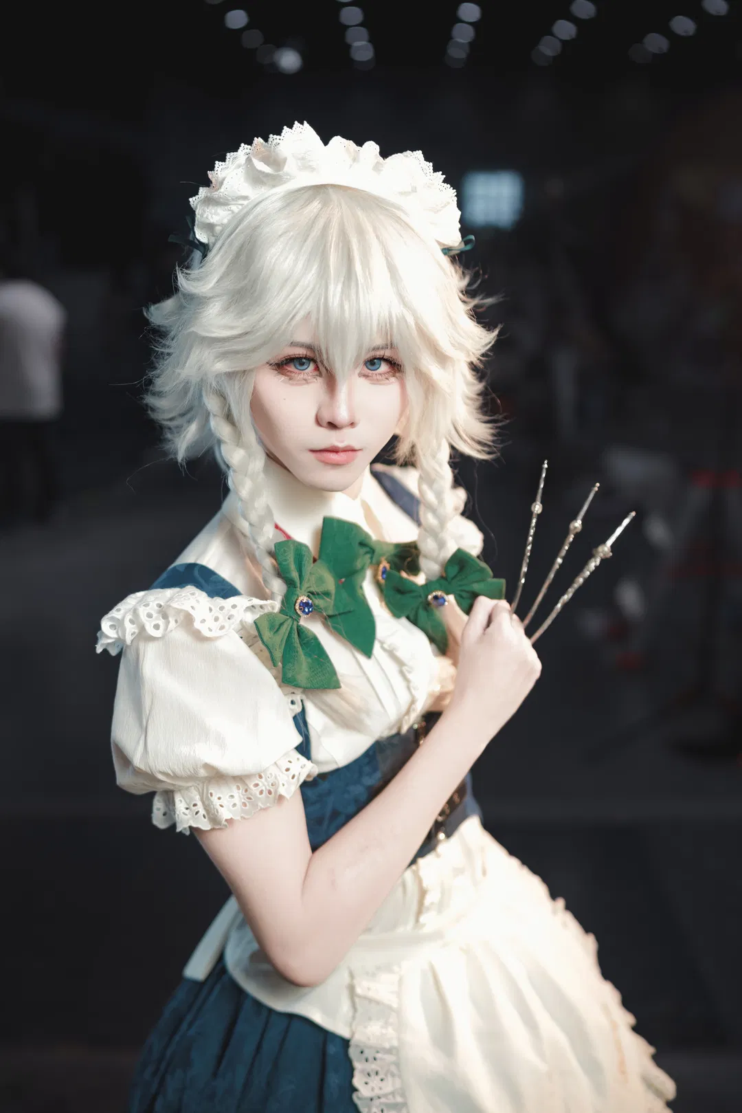 【十六夜咲夜cos】東方project：為什麼我的表情看起來這麼兇 - 第 1 張