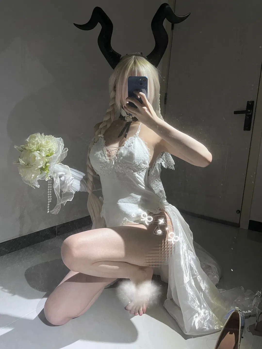 【尾张cos】碧蓝航线誓约花嫁试衣记录 - 第 2 张