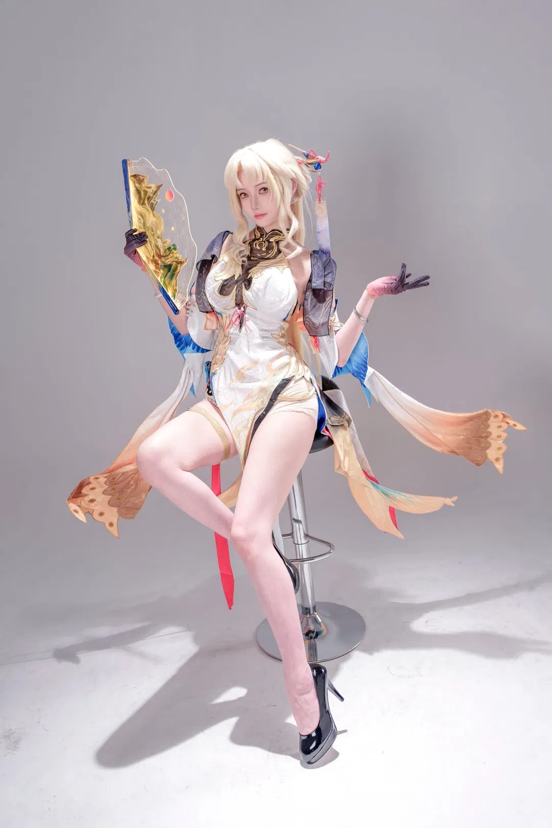 【穗穗cos】鳴潮江天一色，這套改版旗袍真的太絕了 - 第 2 張