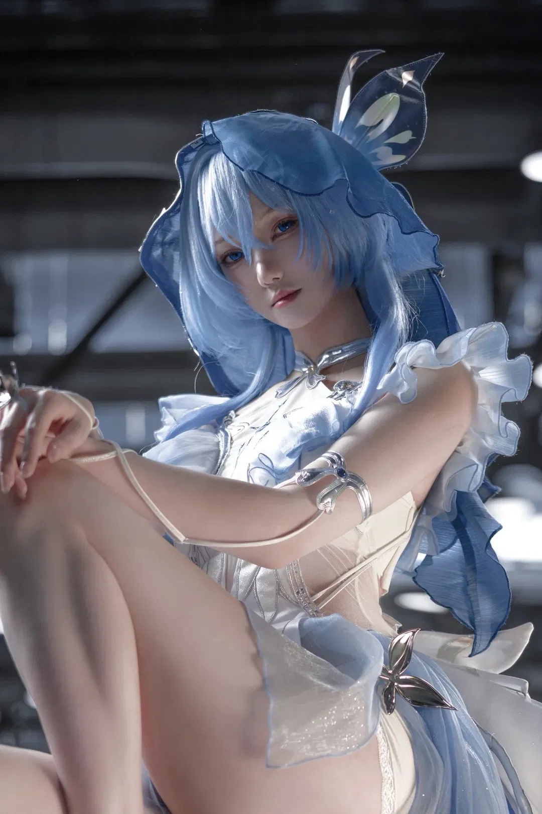 【守岸人cos】鸣潮展馆的蓝色梦幻 - 第 2 张