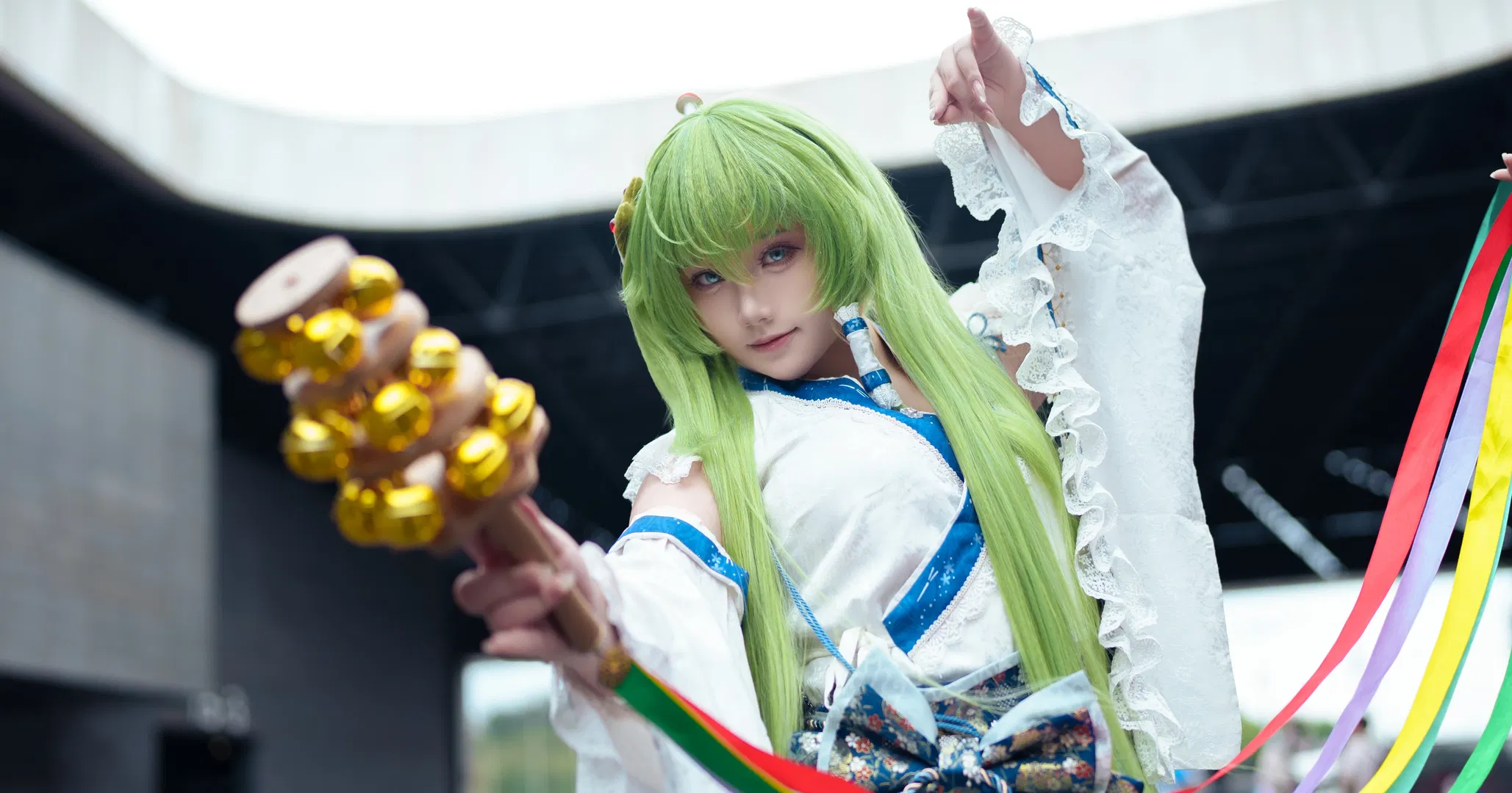 【東風谷早苗cos】東方project風祝的漫展場照記錄 - 第 3 張
