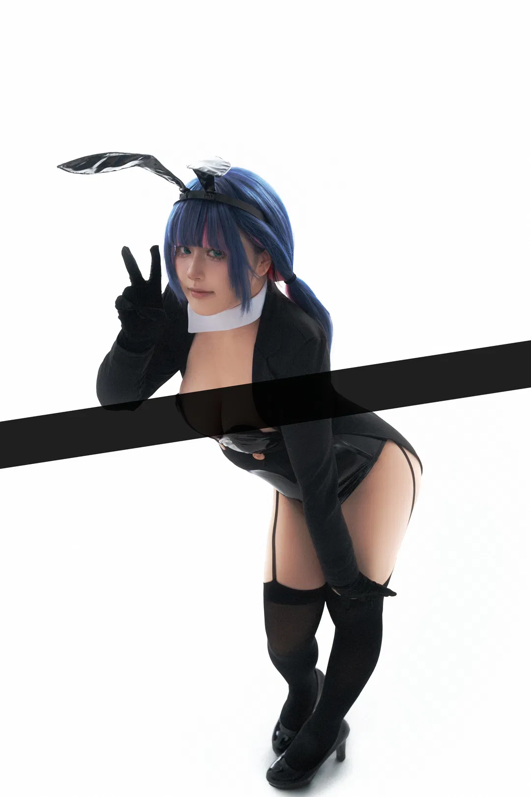 【Stocking cos】吊带袜天使的暗黑甜心兔女郎 - 第 1 张
