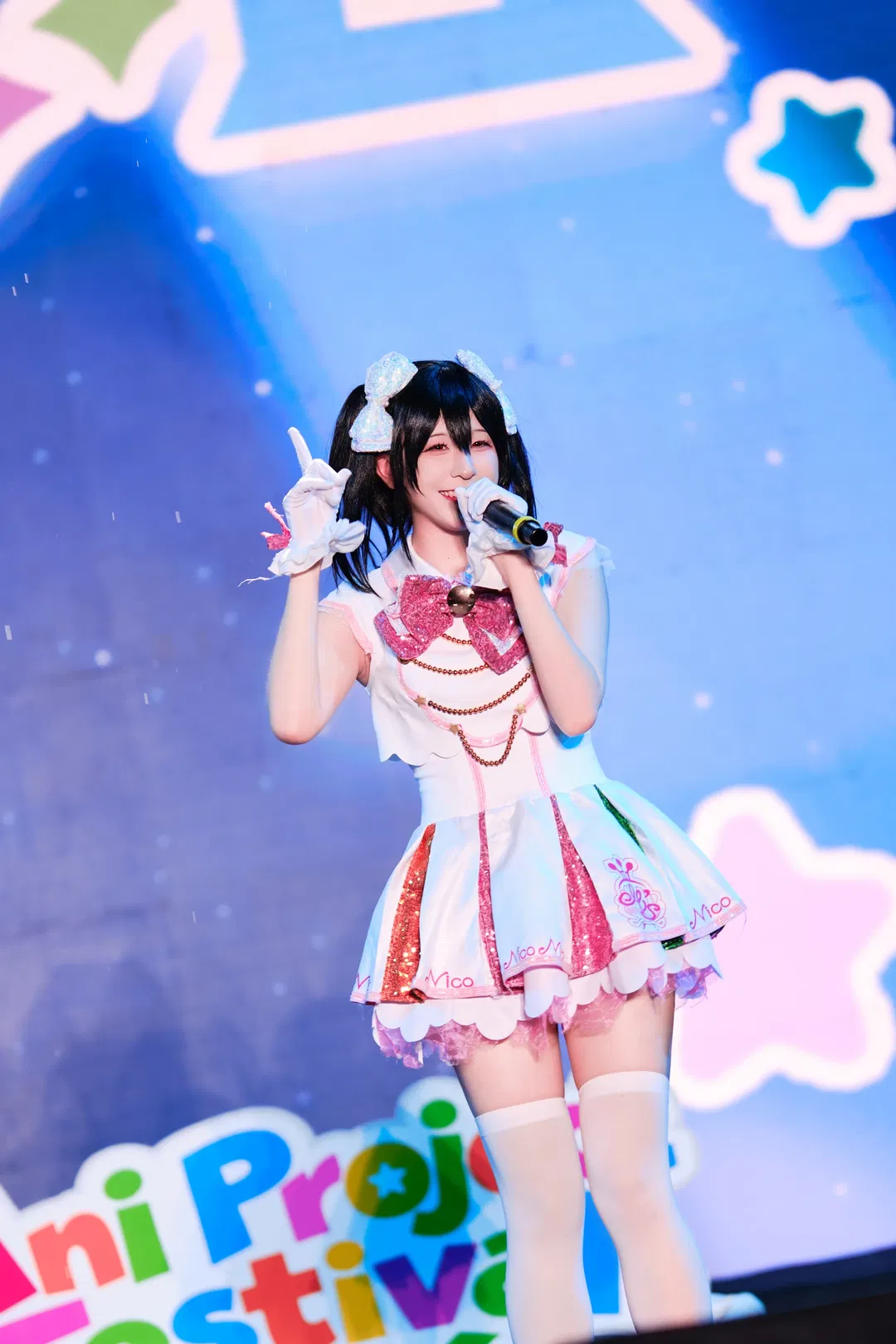 【西木野真姬cos】和矢泽妮可的雨夜舞台回忆 - 第 13 张