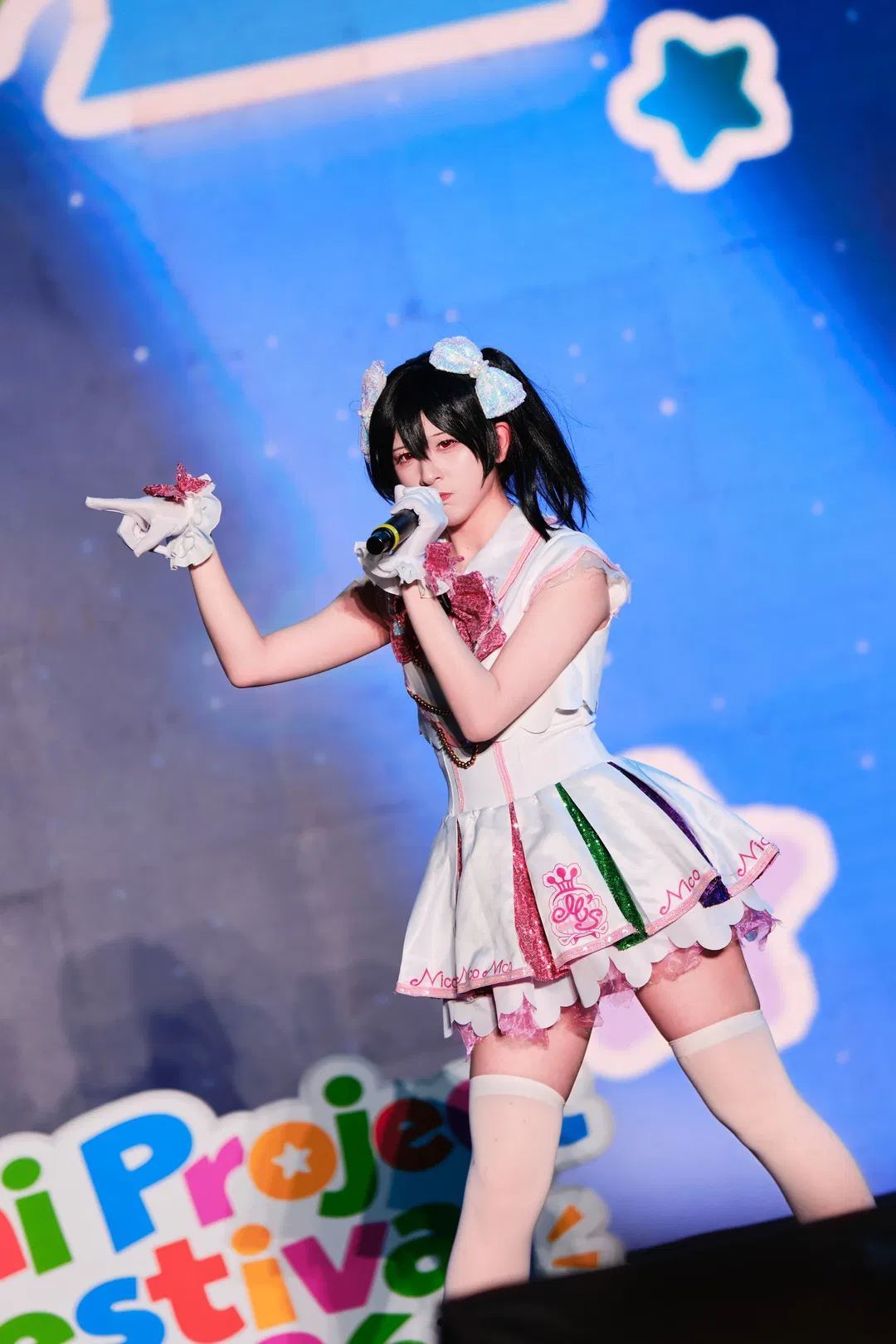 【西木野真姬cos】和矢泽妮可的雨夜舞台回忆 - 第 15 张