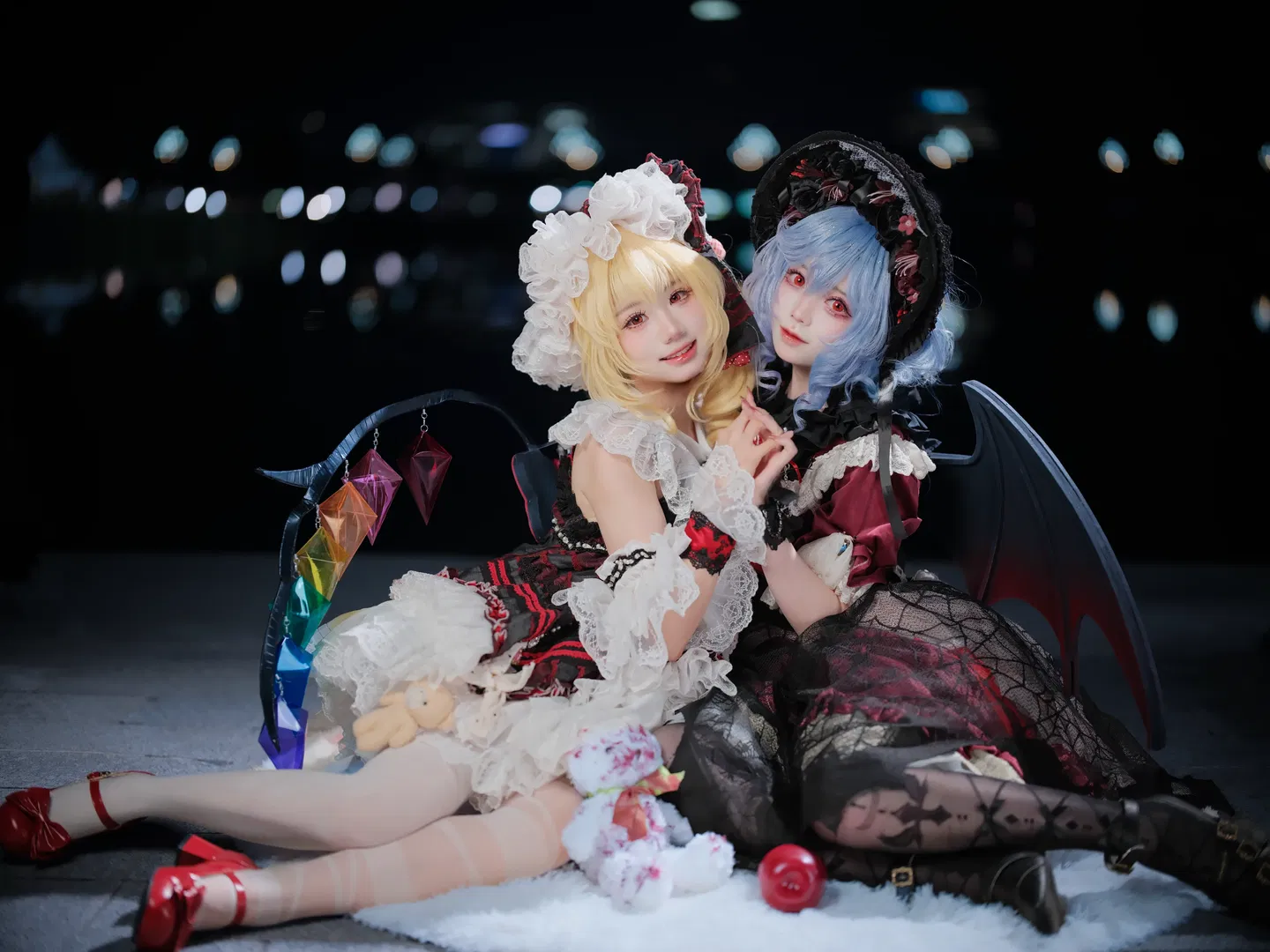 【蕾米莉亞cos】東方project紅魔館姐妹的夜間場照 - 第 2 張