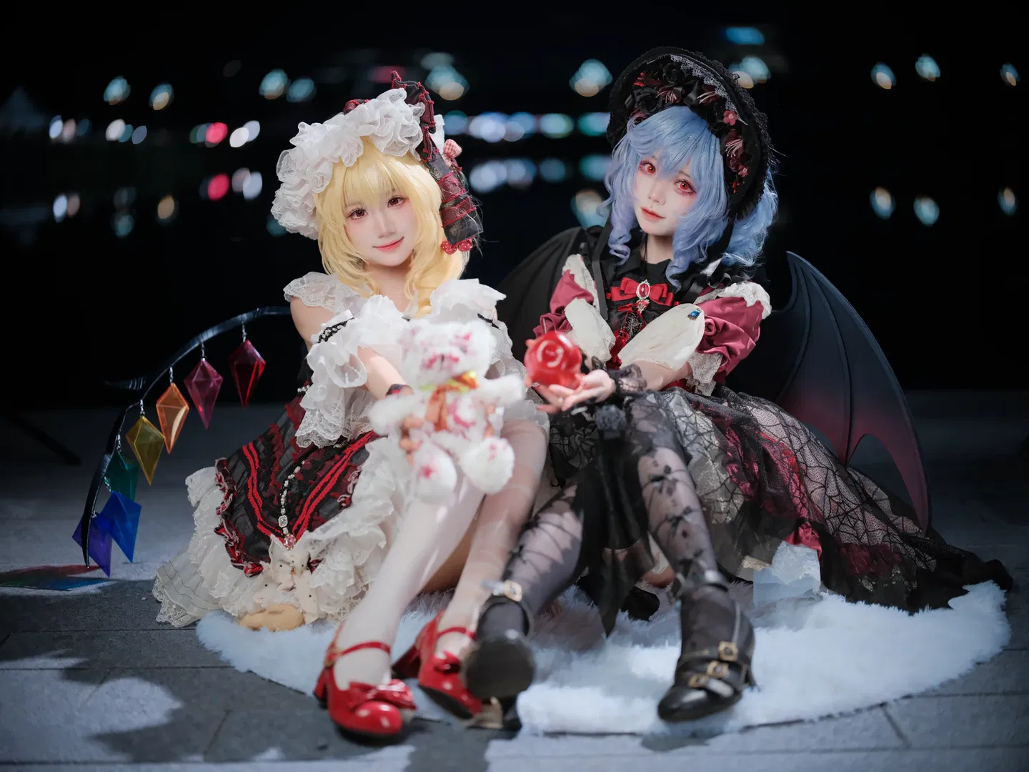 【蕾米莉亞cos】東方project紅魔館姐妹的夜間場照 - 第 3 張