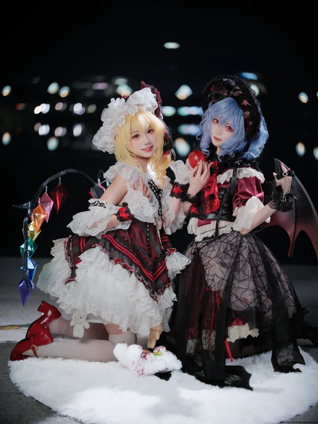【蕾米莉亞cos】東方project紅魔館姐妹的夜間場照 - 第 4 張