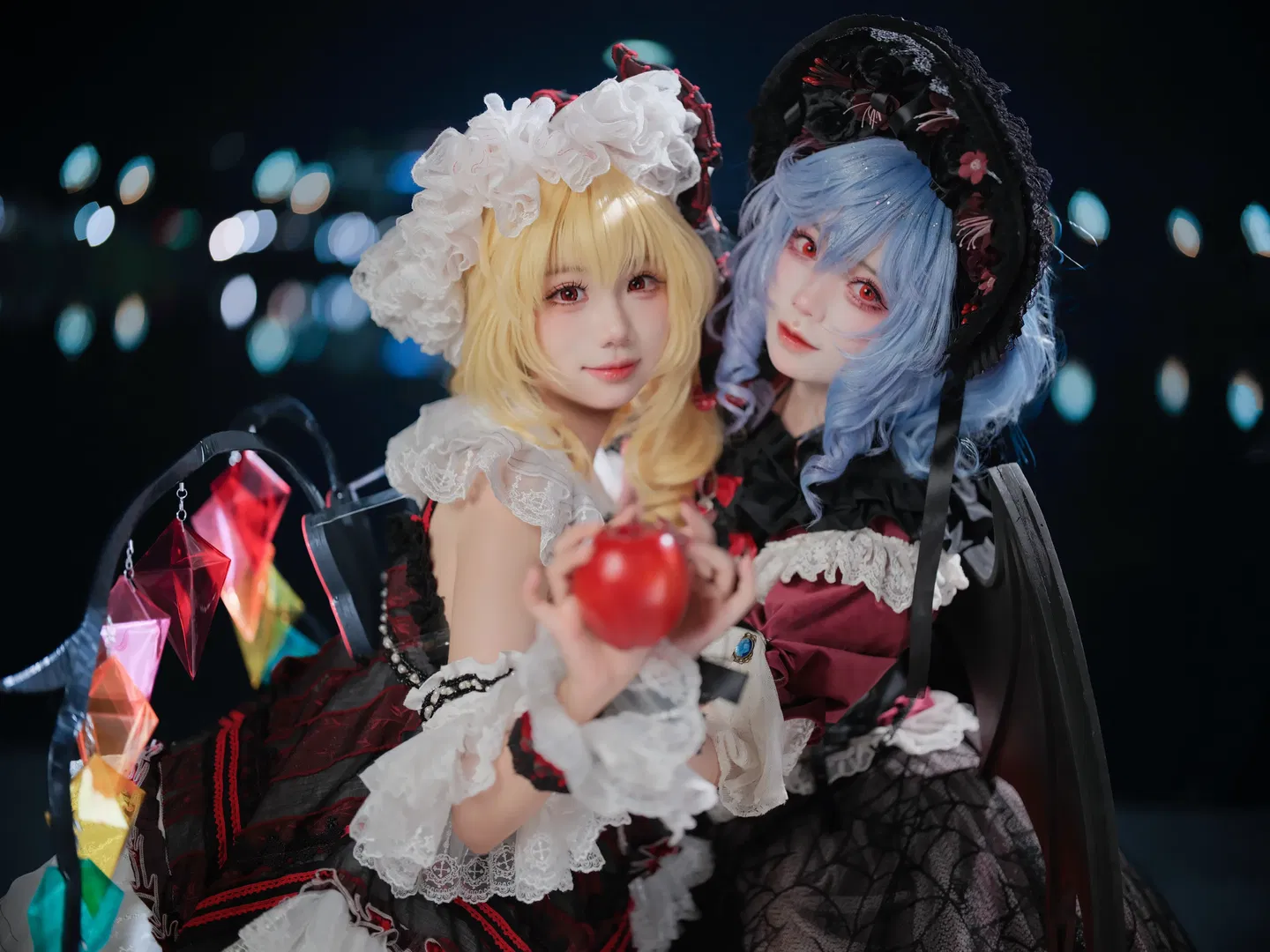 【蕾米莉亞cos】東方project紅魔館姐妹的夜間場照 - 第 5 張