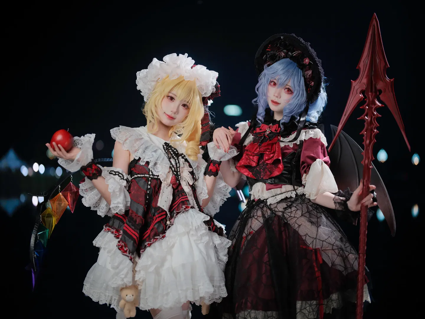 【蕾米莉亞cos】東方project紅魔館姐妹的夜間場照 - 第 8 張