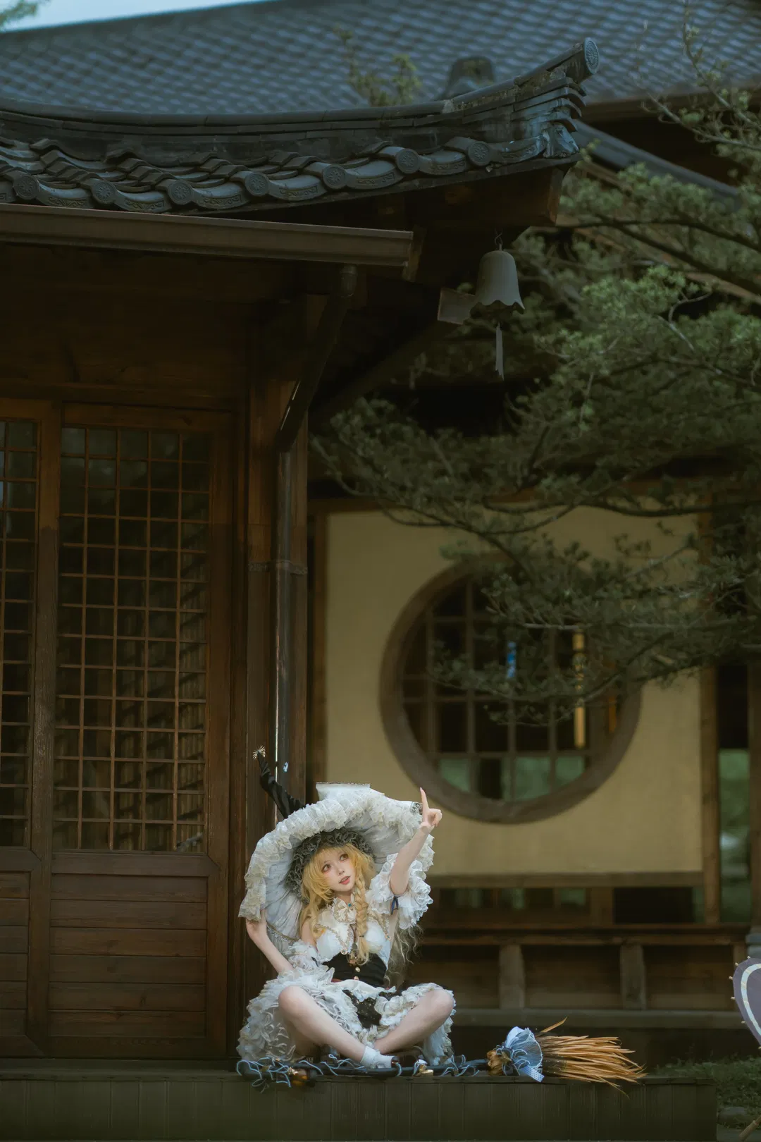 【雾雨魔理沙cos】骑着魔法扫帚飞奔而来 - 第 7 张