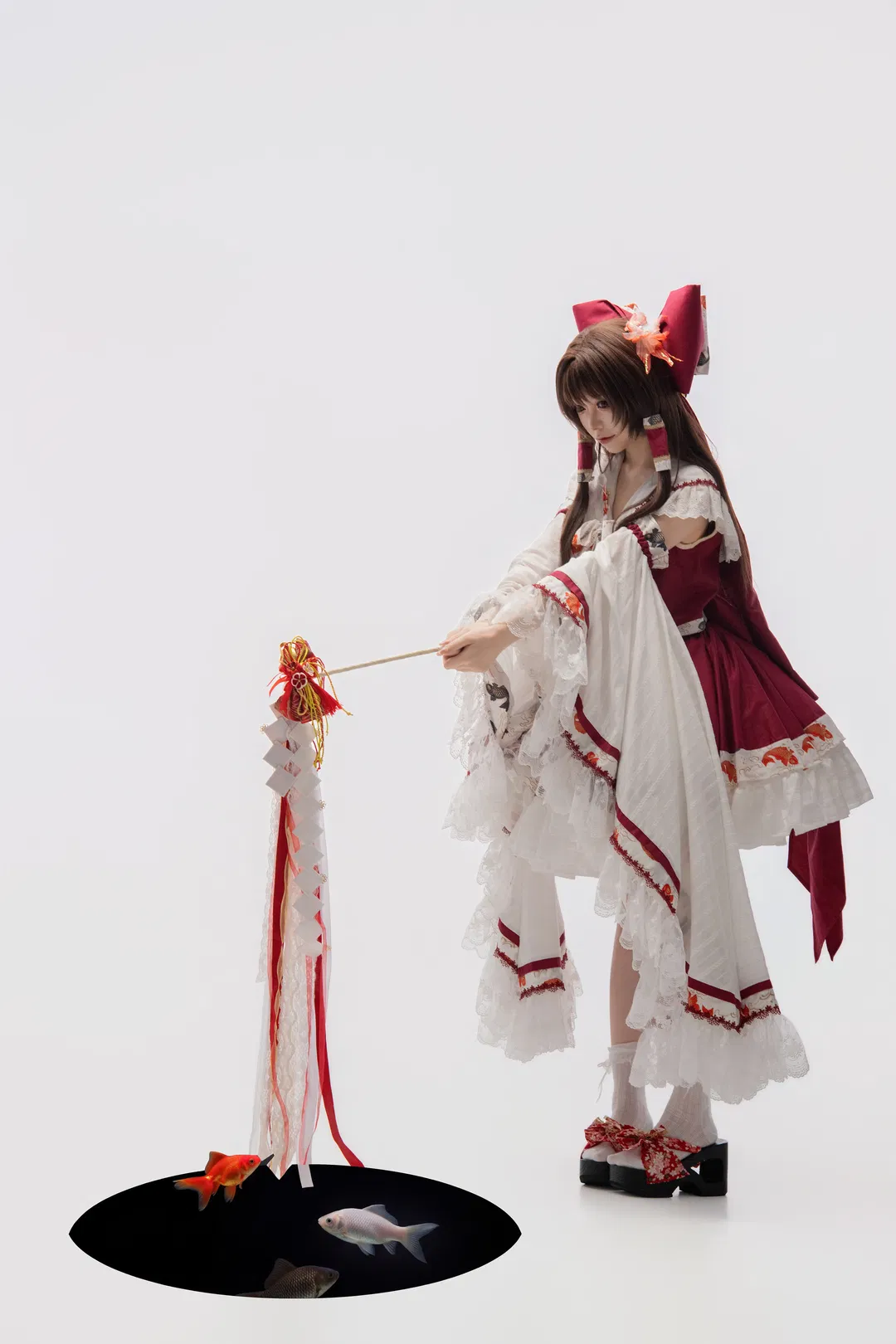 【博丽灵梦cos】东方project二设，愿者上钩 - 第 1 张