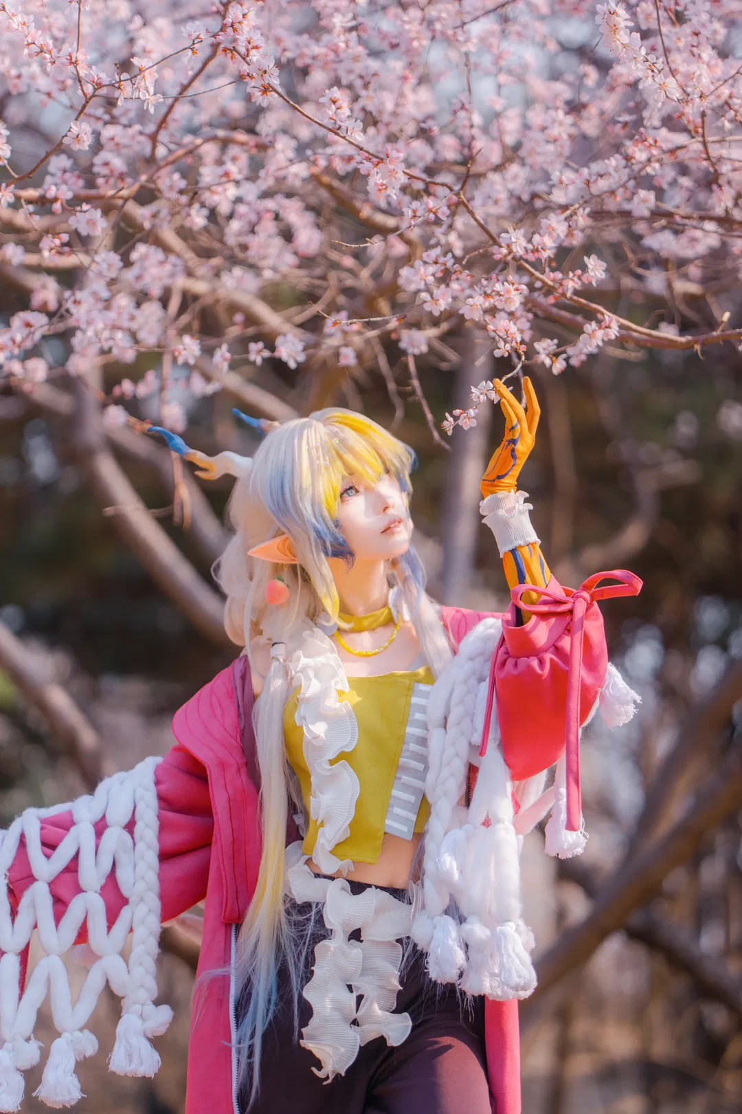 【黍cos】明日方舟春日樱花外景拍摄记录 - 第 4 张