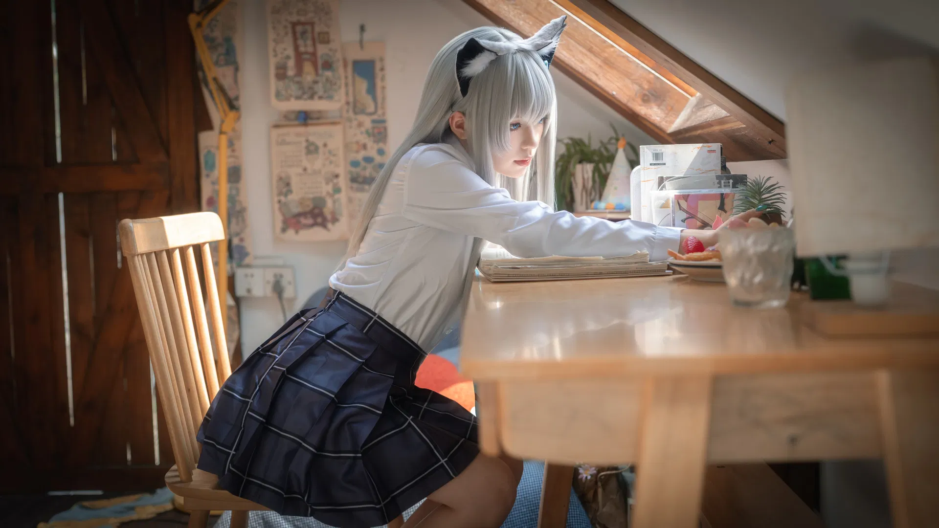 【砂狼白子cos】午后阁楼里的安静时光 - 第 3 张