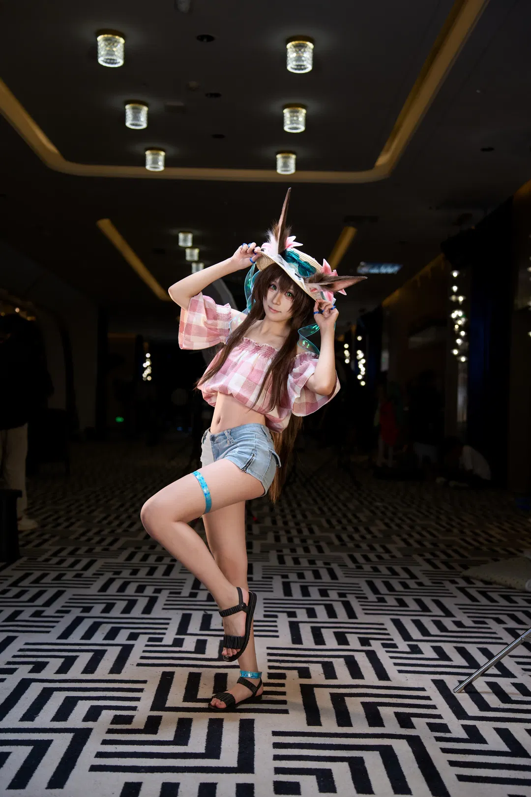【阿米婭cos】明日方舟火藍之心夏日場照分享 - 第 8 張