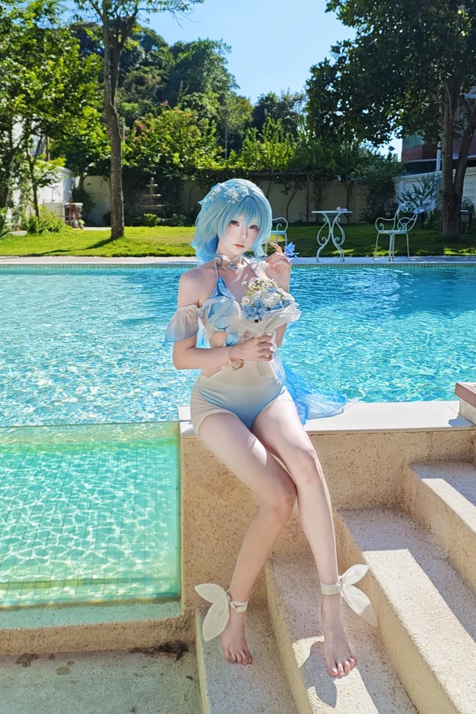 【守岸人cos】在泳池邊感受夏日的清涼 - 第 1 張