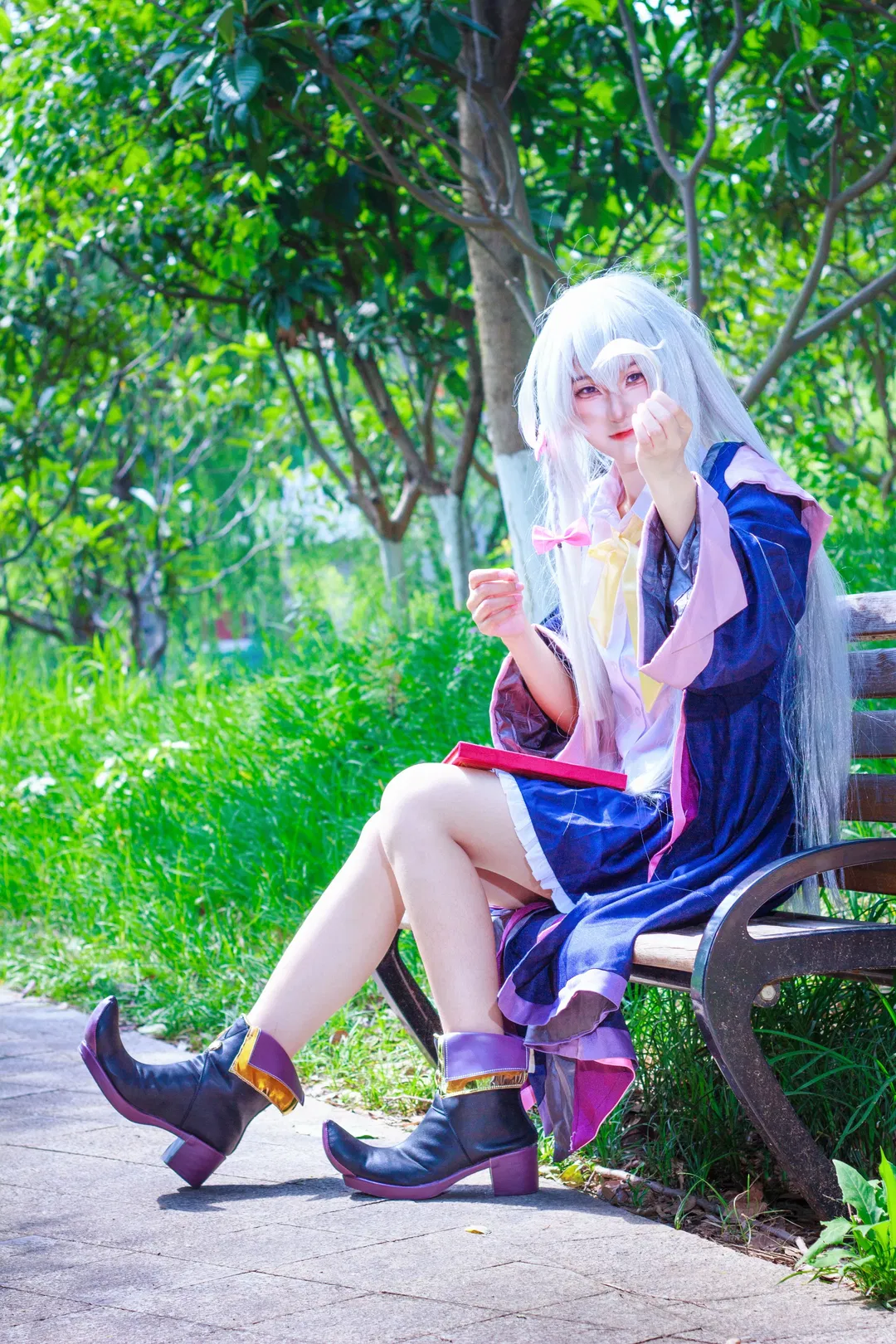 【伊蕾娜cos】魔女之旅灰之魔女的生日贺图拍摄记录 - 第 1 张