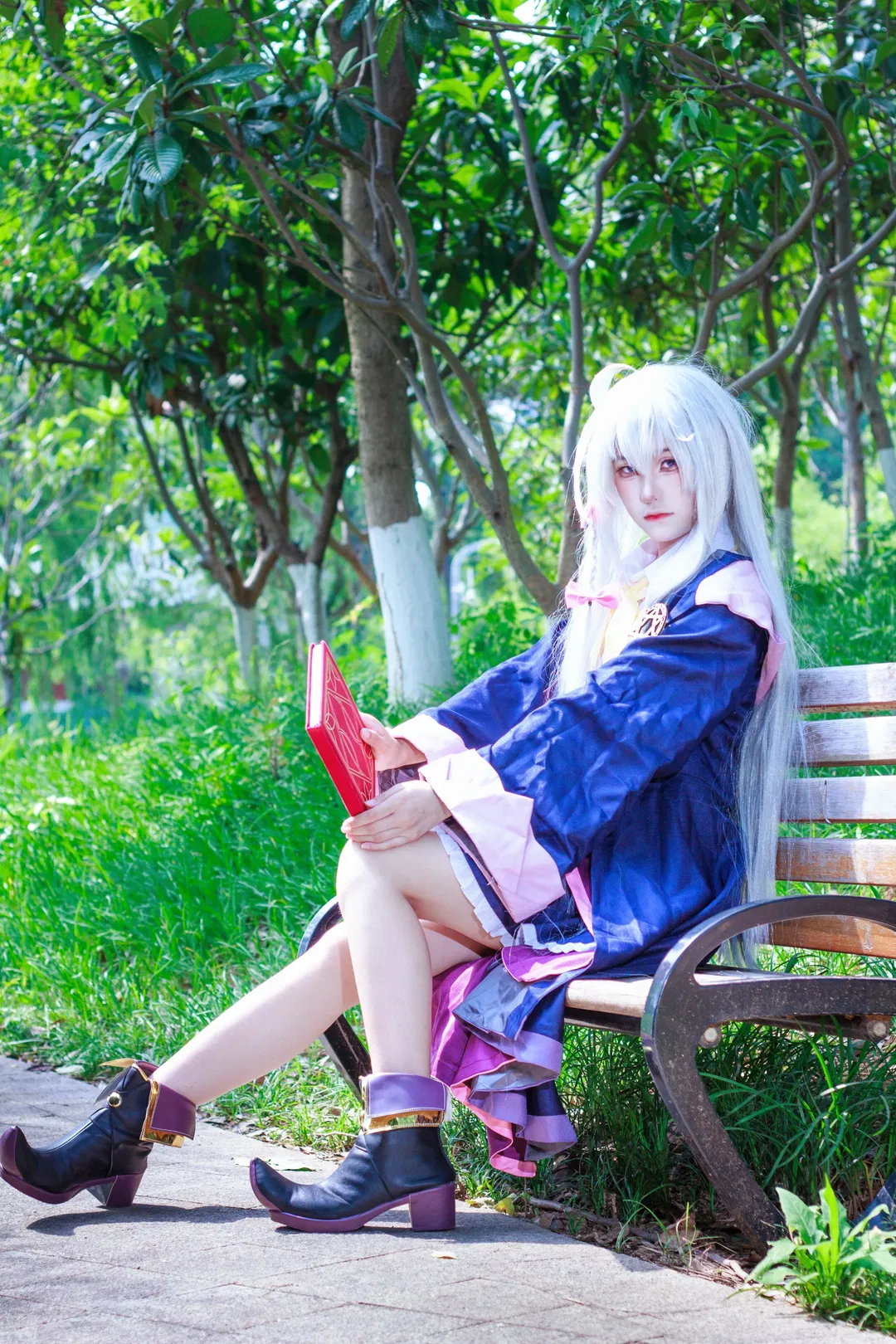 【伊蕾娜cos】魔女之旅灰之魔女的生日贺图拍摄记录 - 第 2 张