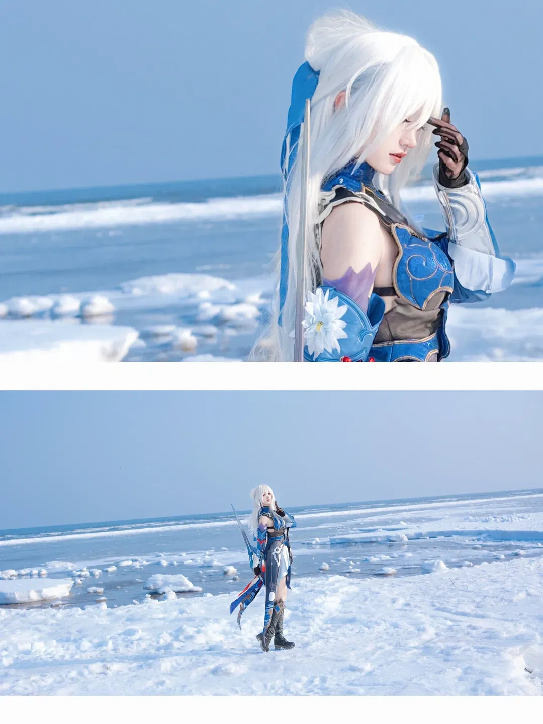 【鏡流cos】冰海雪原中的清冷劍首 - 第 1 張