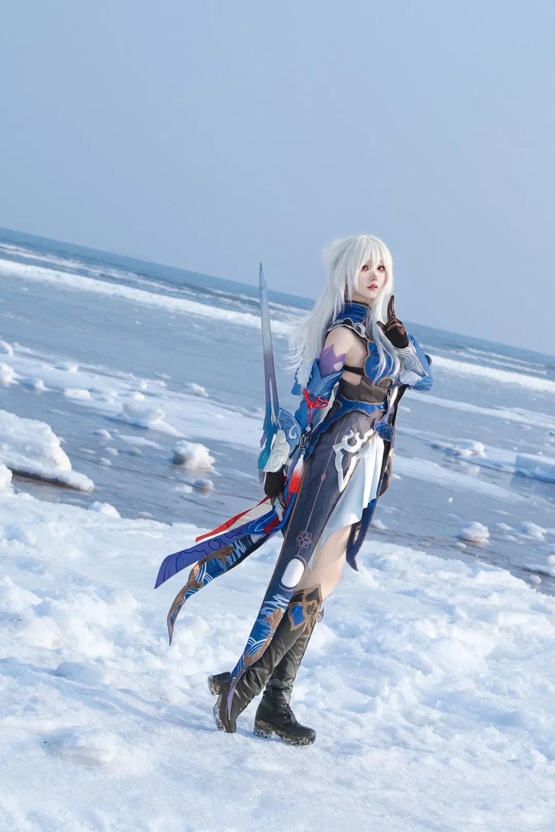 【鏡流cos】冰海雪原中的清冷劍首 - 第 4 張