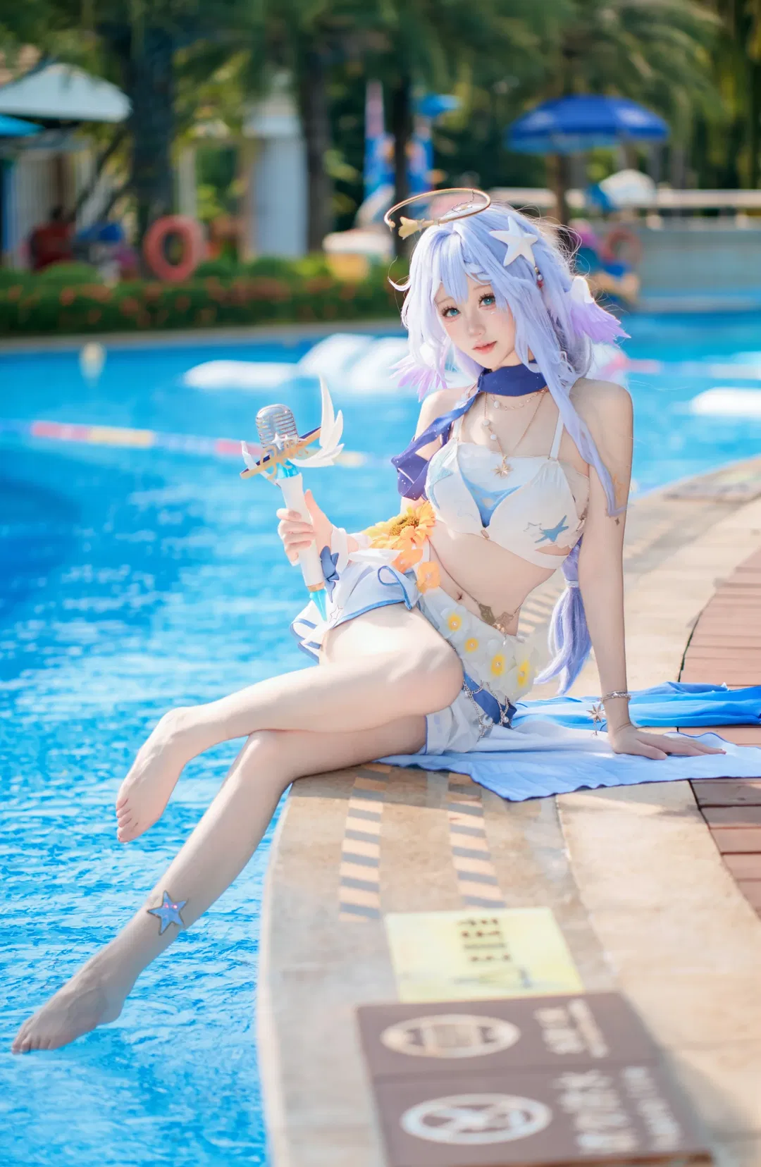 【知更鳥cos】天涼了，發一下夏日泳裝晴歌 - 第 1 張