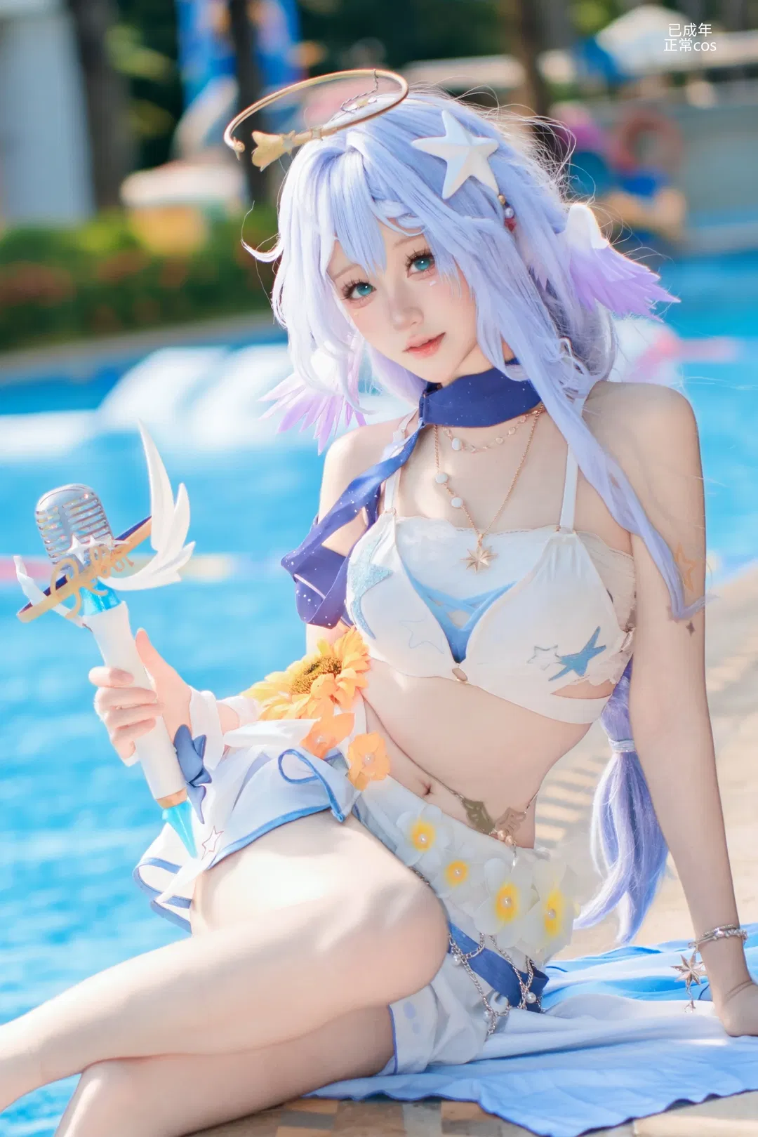 【知更鳥cos】天涼了，發一下夏日泳裝晴歌 - 第 2 張