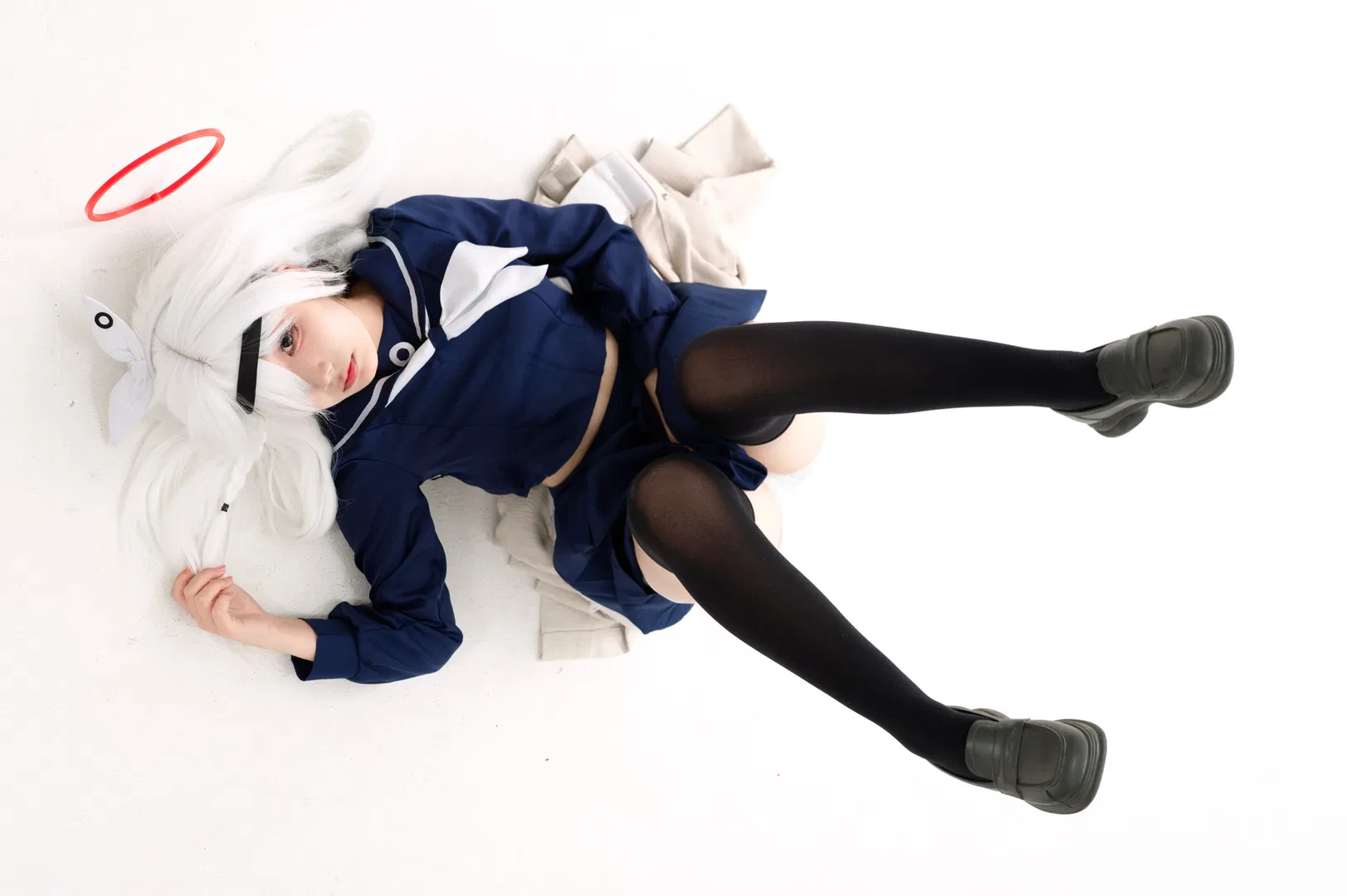 【普拉娜cos】蔚蓝档案的白棚拍摄记录 - 第 3 张