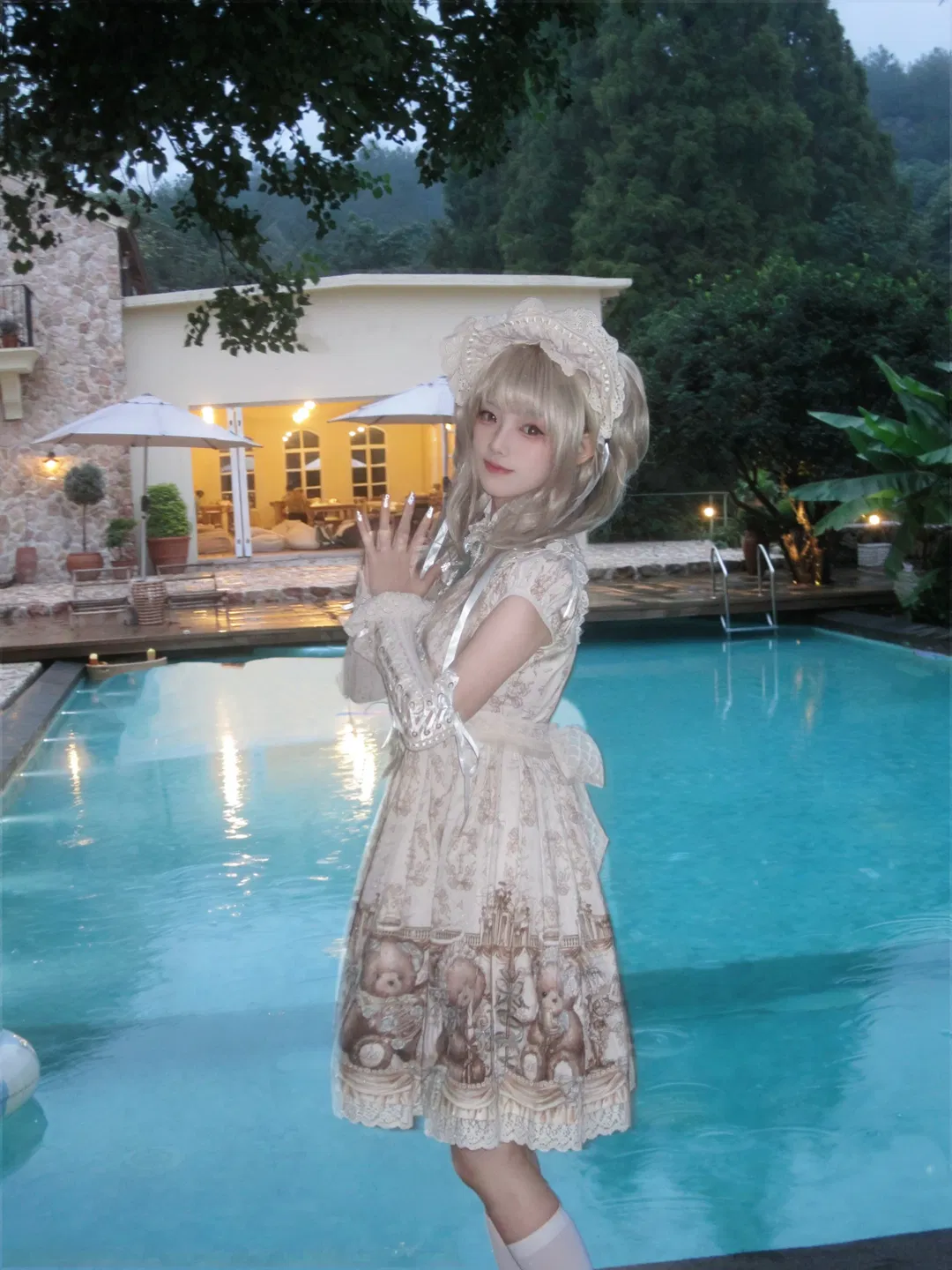 托斯卡纳庄园里的天使小熊Lolita写真 - 第 2 张