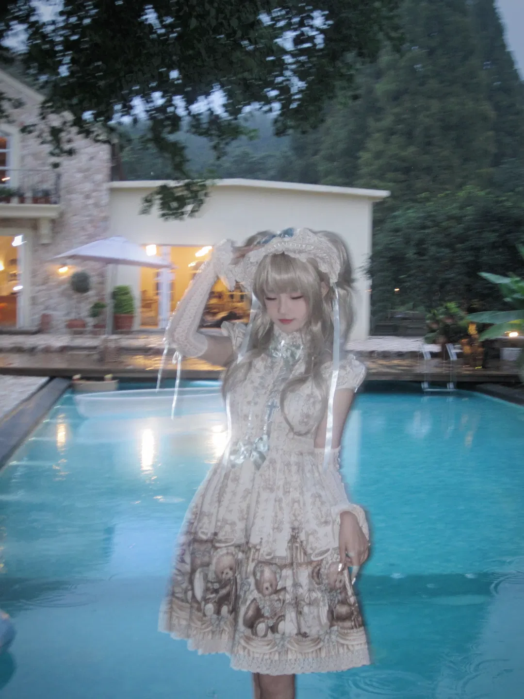 托斯卡纳庄园里的天使小熊Lolita写真 - 第 4 张