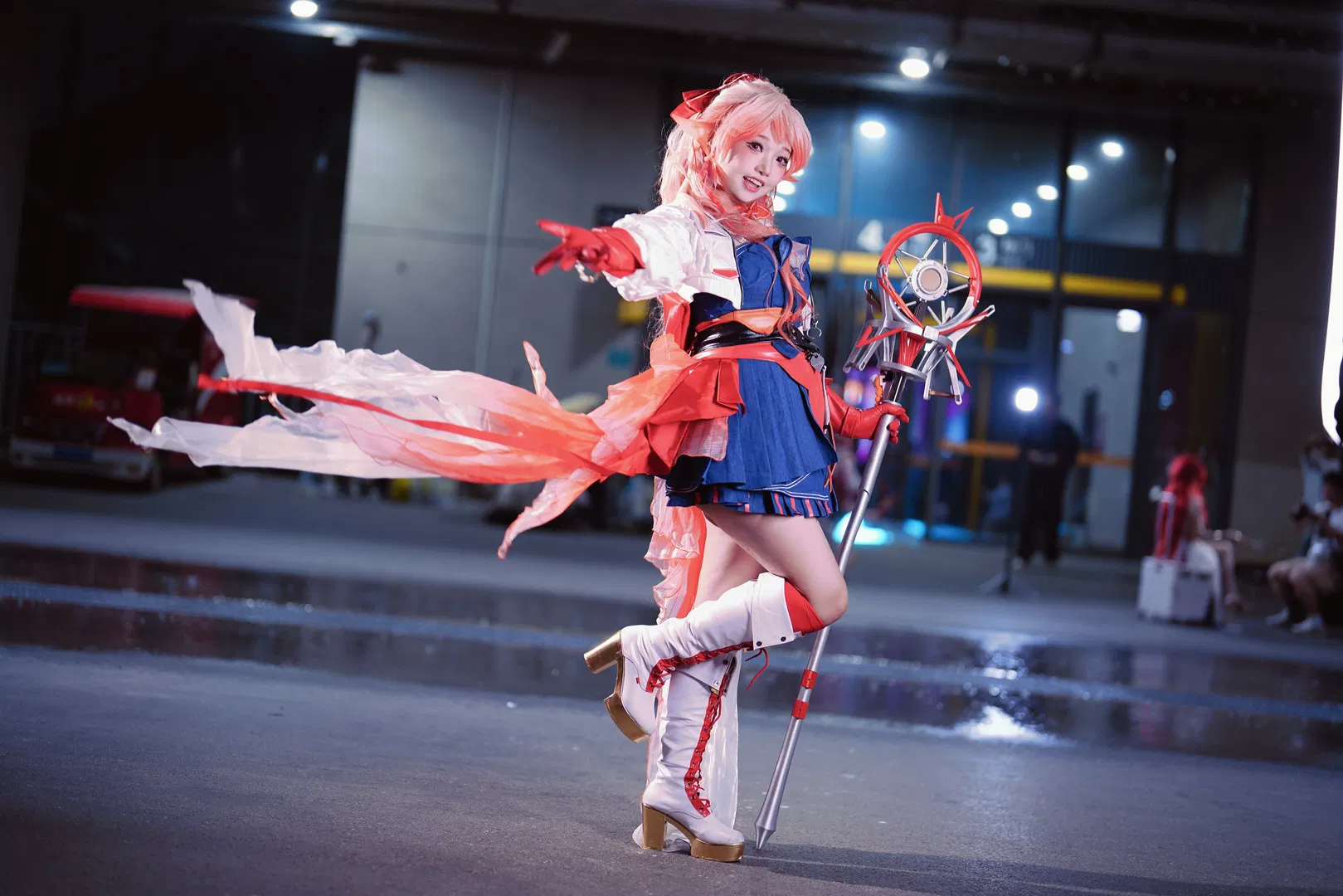 【遥cos】明日方舟的遥，在夜晚的积水中寻找那颗酸橙 - 第 2 张