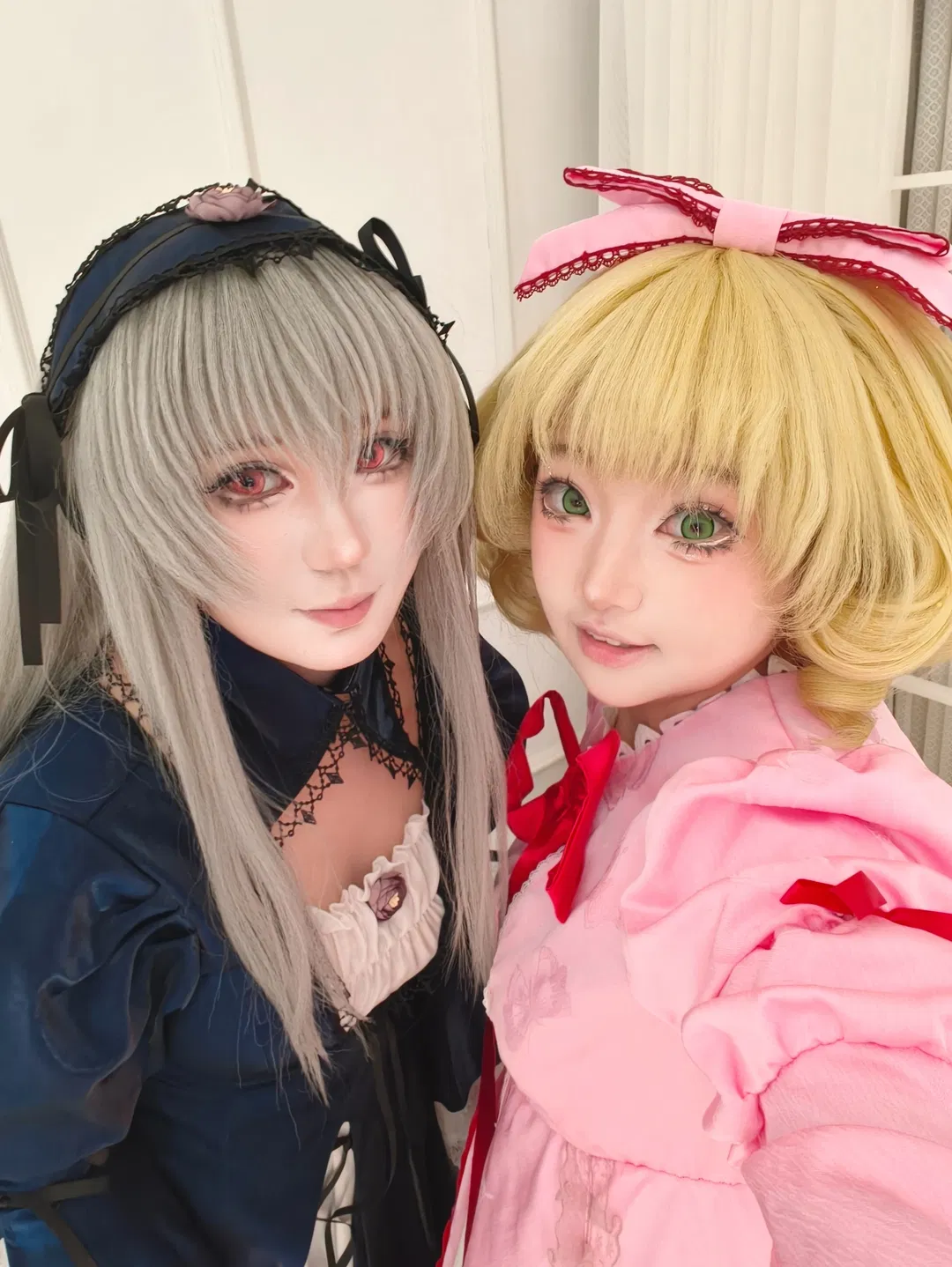 【雏莓cos】蔷薇少女团片集邮，感谢姐姐们带我玩 - 第 1 张