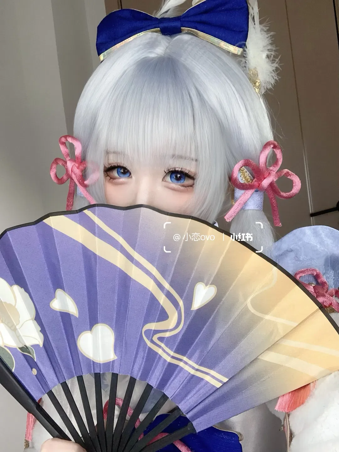神里绫华cos 原神 白鹭樱华 迟到的生日祝福 - 第 3 张