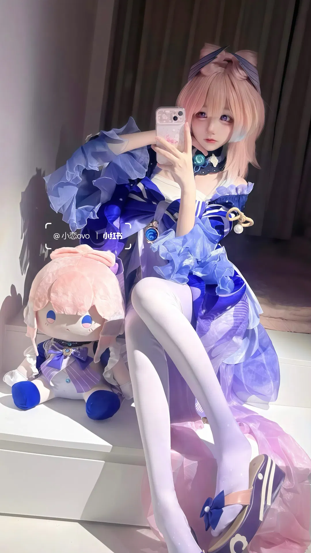 【珊瑚宫心海cos】原神里的小美人鱼，喵屋家的神仙质感 - 第 1 张